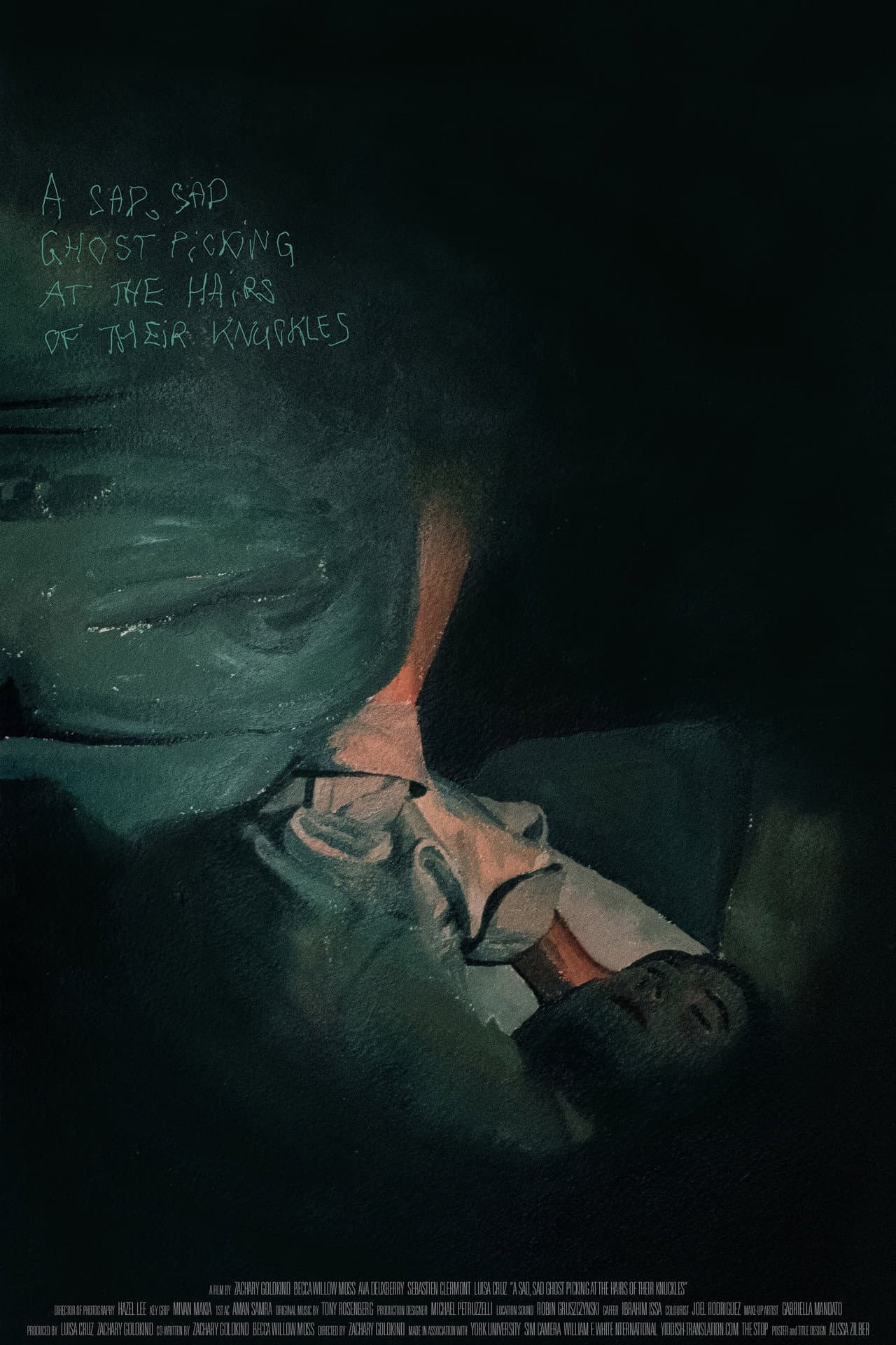 A Sad, Sad Ghost Picking at the Hairs of Their Knuckles preview 2