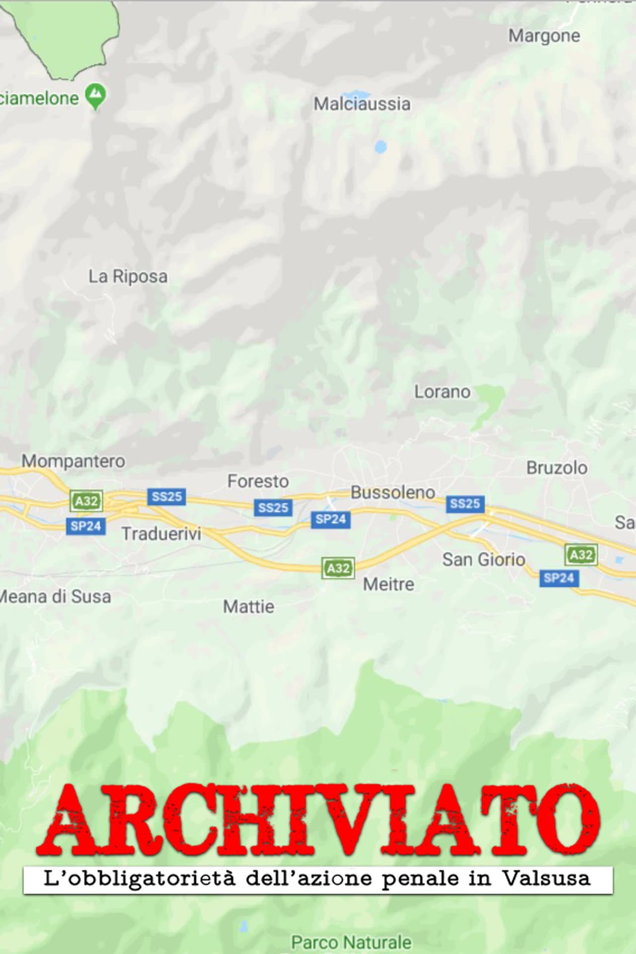 Archiviato - L'obbligatorietà dell'azione penale in Valsusa preview 2