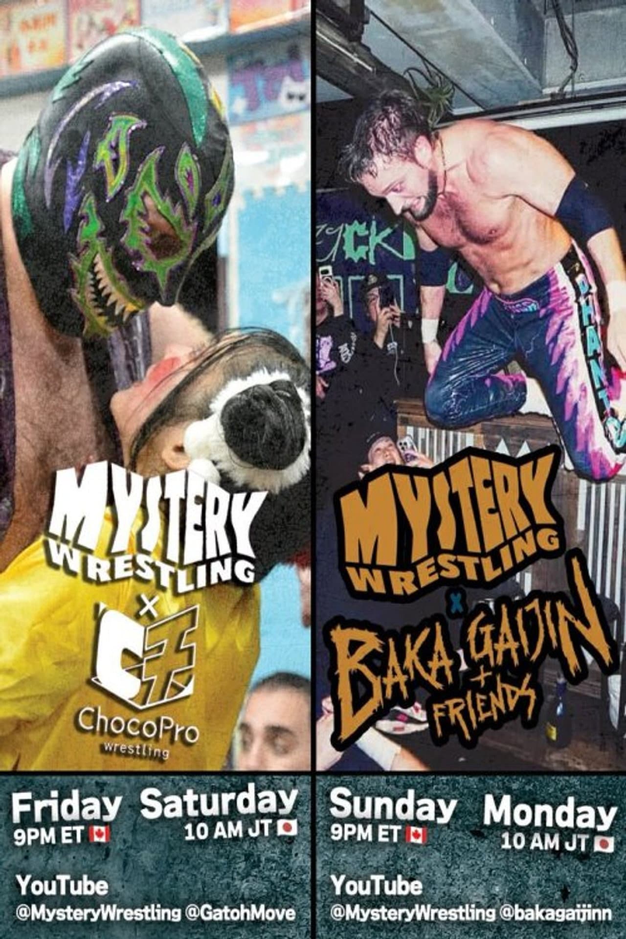 Mystery Wrestling x ChocoPro 2 preview 2