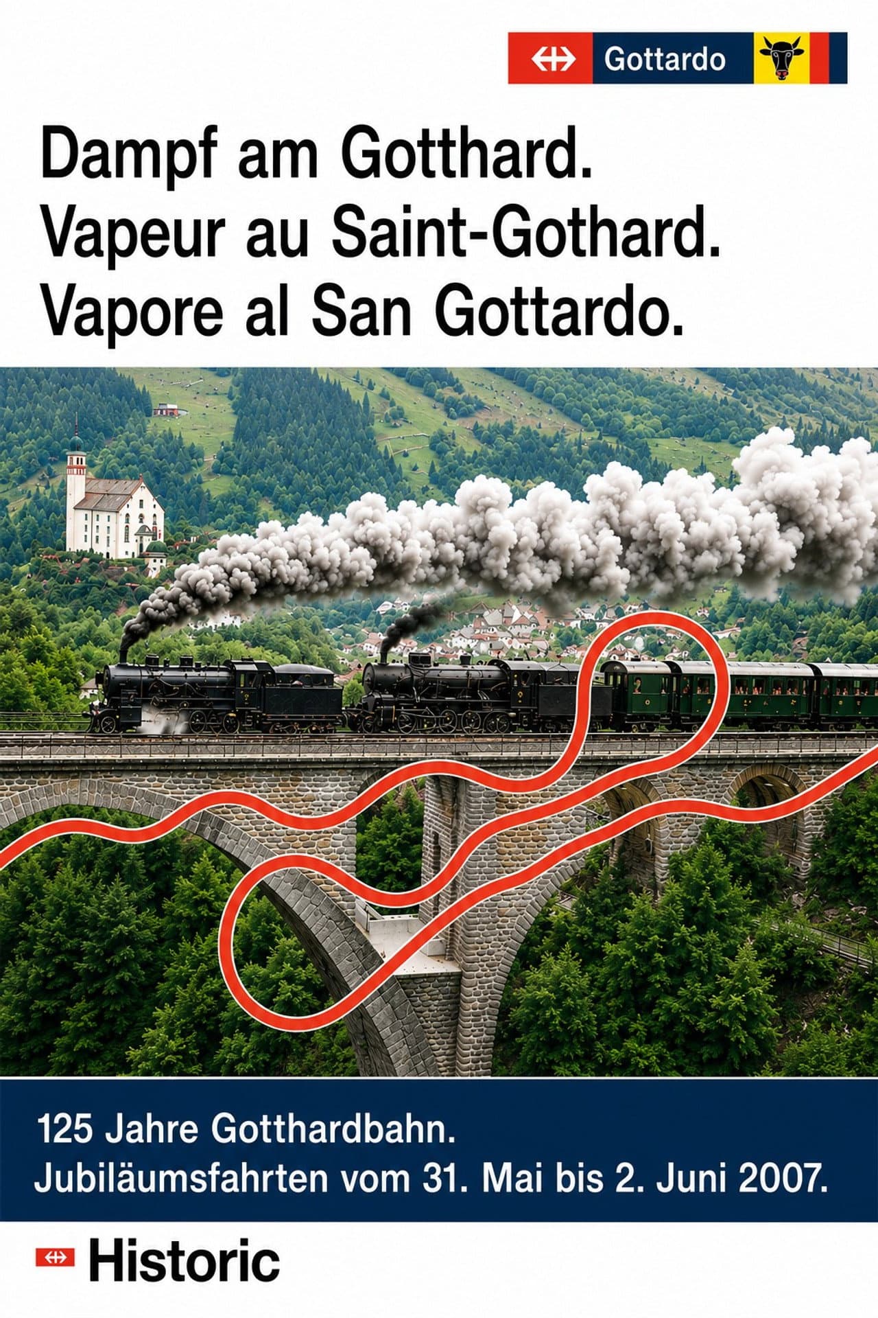 Vapeur au Saint-Gothard preview 1