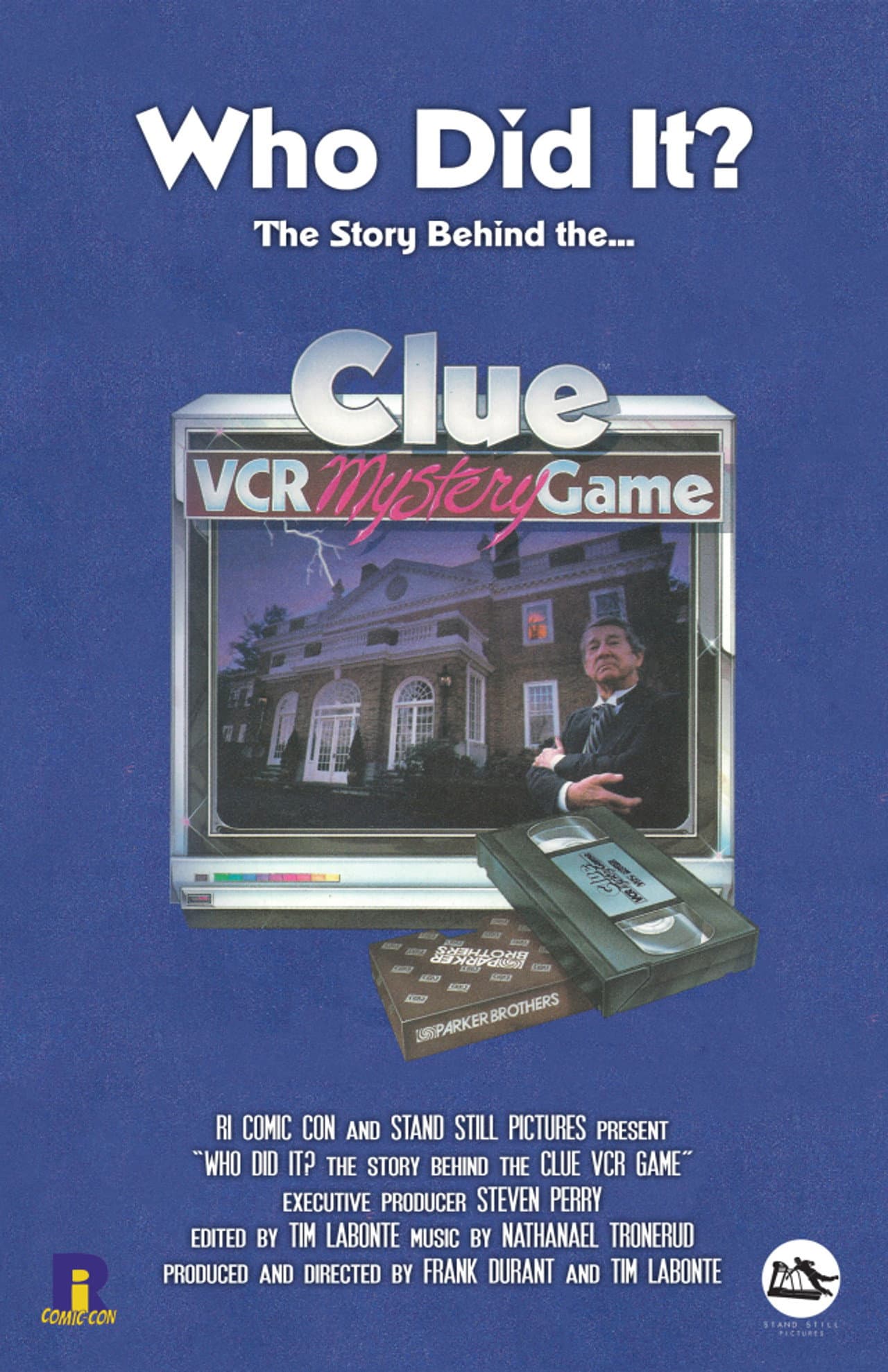 Who Did It? The Story Behind the Clue VCR Mystery Game preview 1
