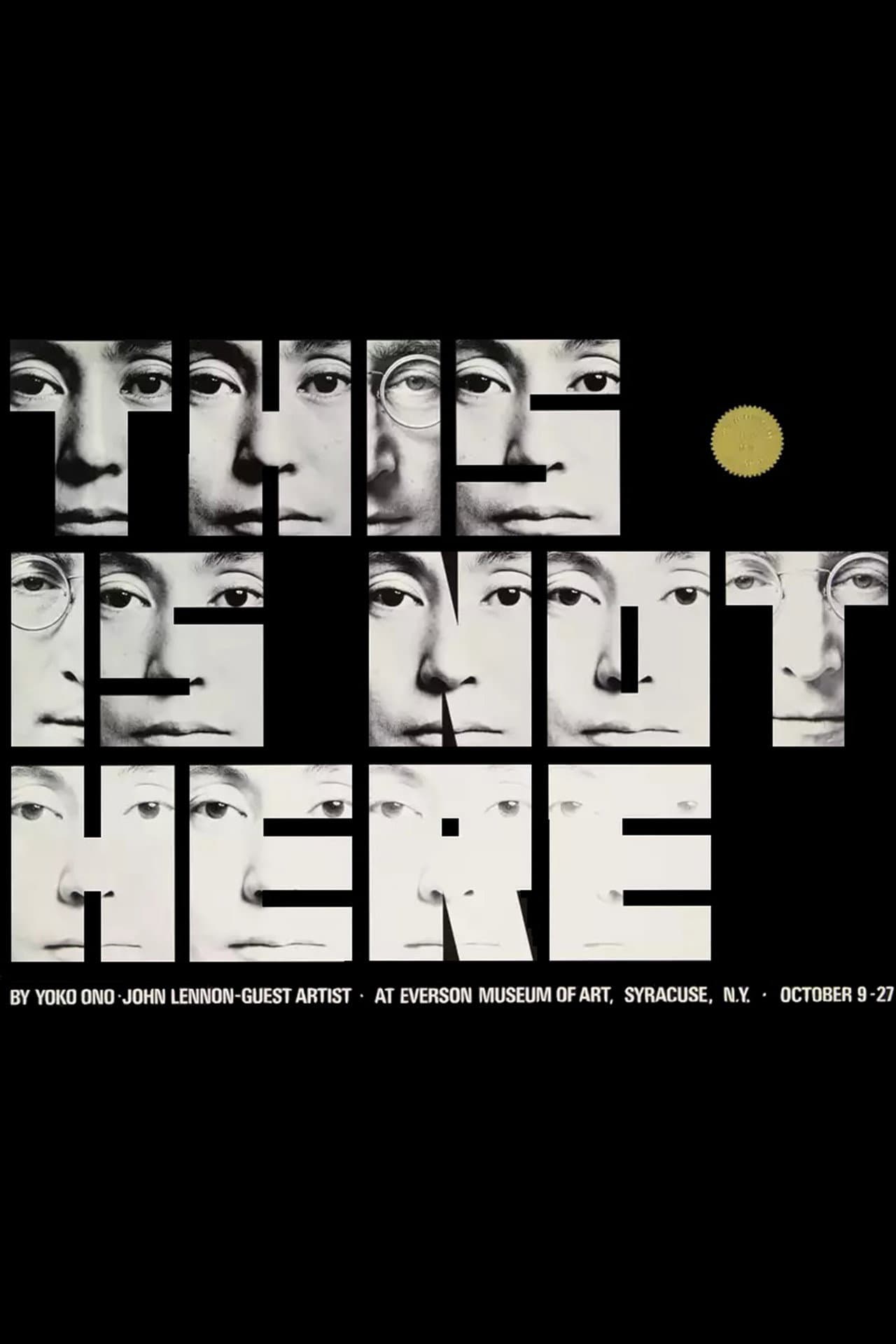 Yoko Ono: This Is Not Here preview 1