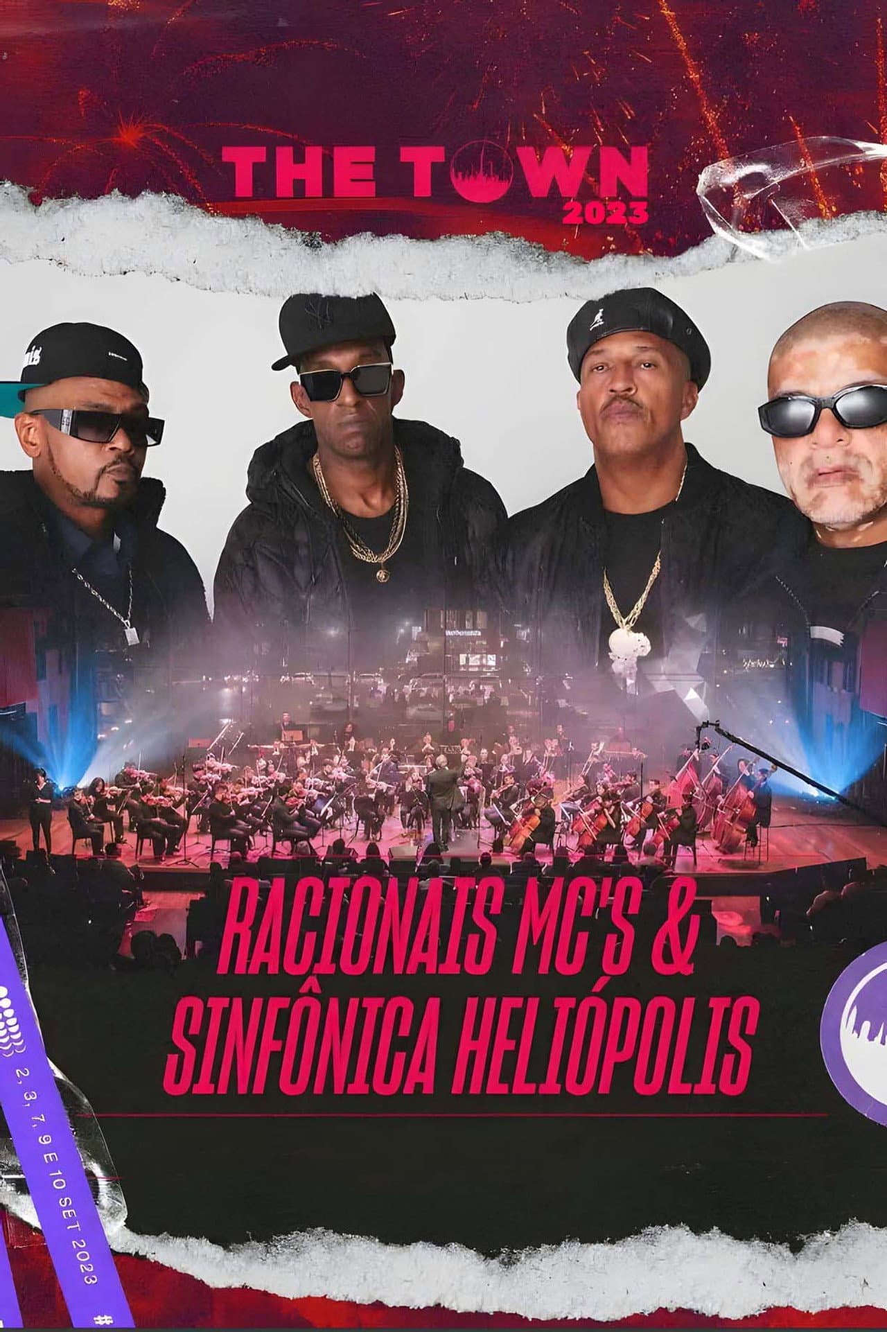 Racionais MC's e Orquestra de Heliópolis  The Town 2023 preview 2