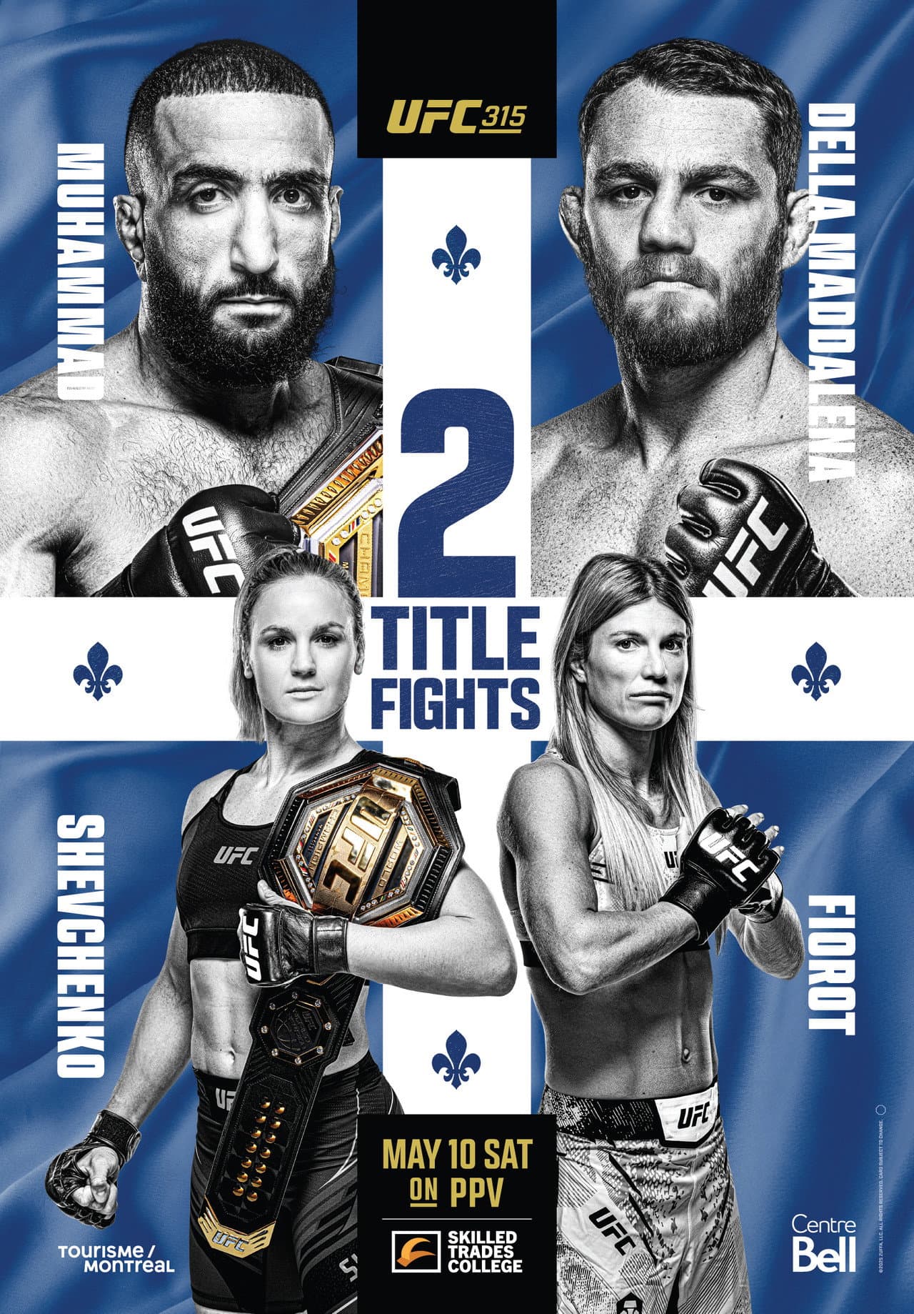 UFC 315: Muhammad vs. Della Maddalena preview 2