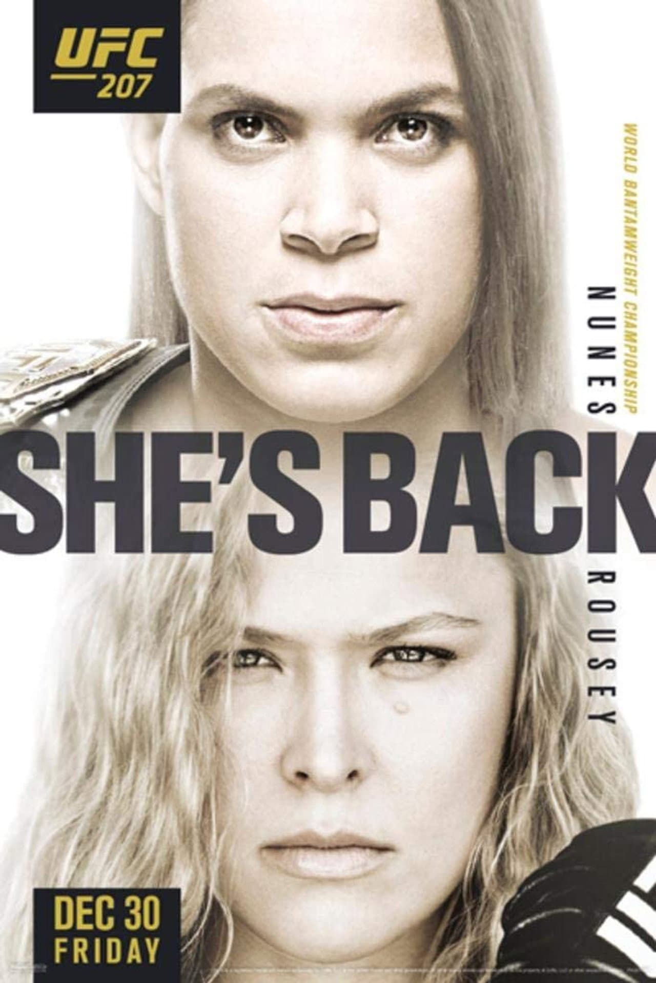 UFC 207: Nunes vs. Rousey preview 1