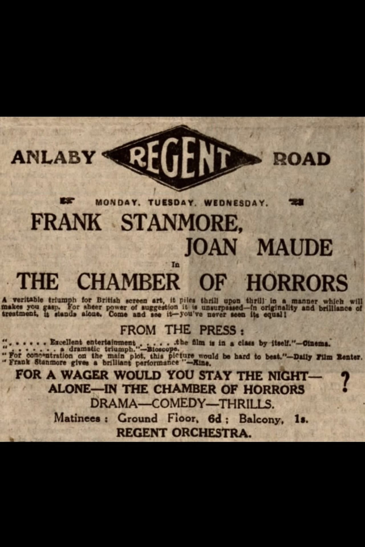 Chamber of Horrors preview 1