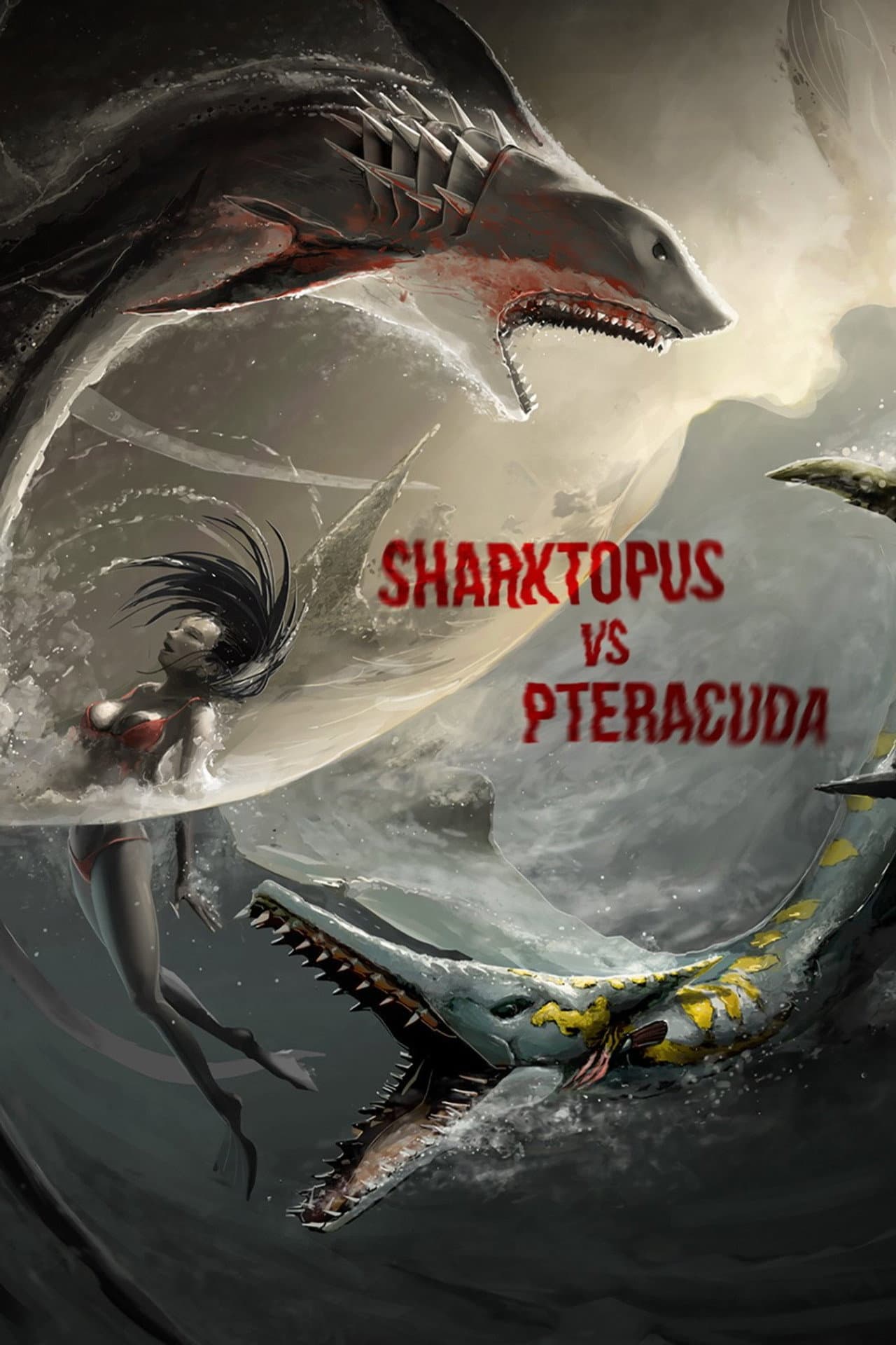 Sharktopus vs. Pteracuda preview 2