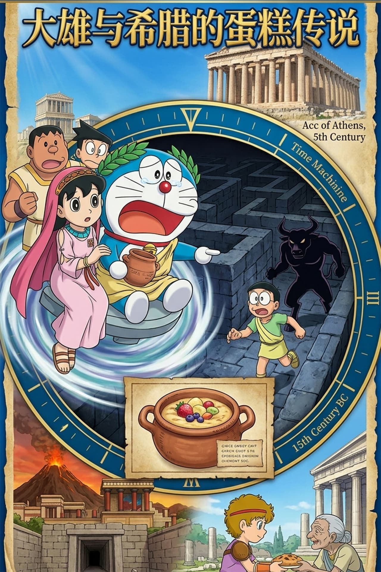 ドラえもん 誕生日スペシャル：のび太とギリシャのケーキ伝説 preview 1