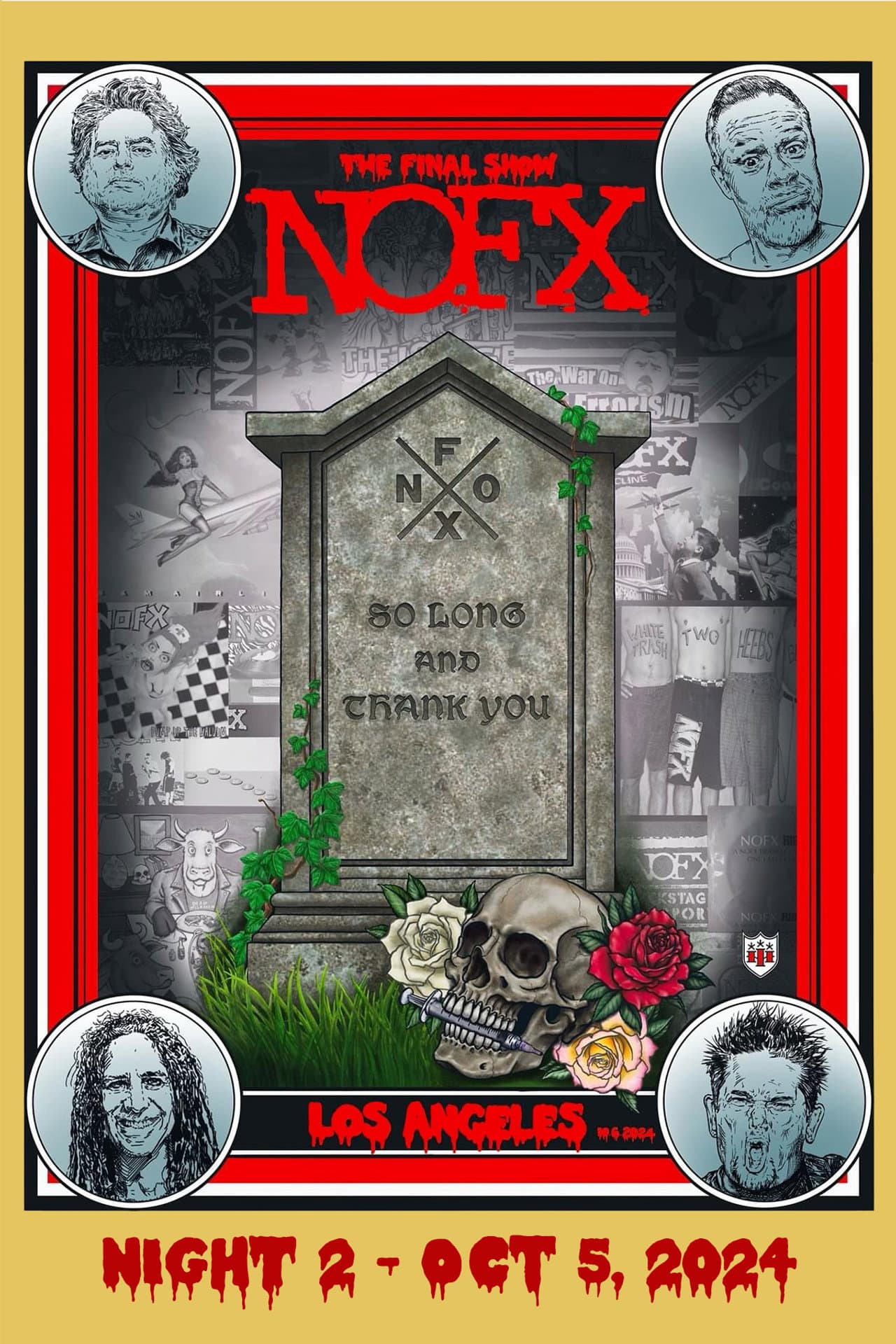 NOFX: The Final Show (Night 2) Oct 5, 2024 preview 2