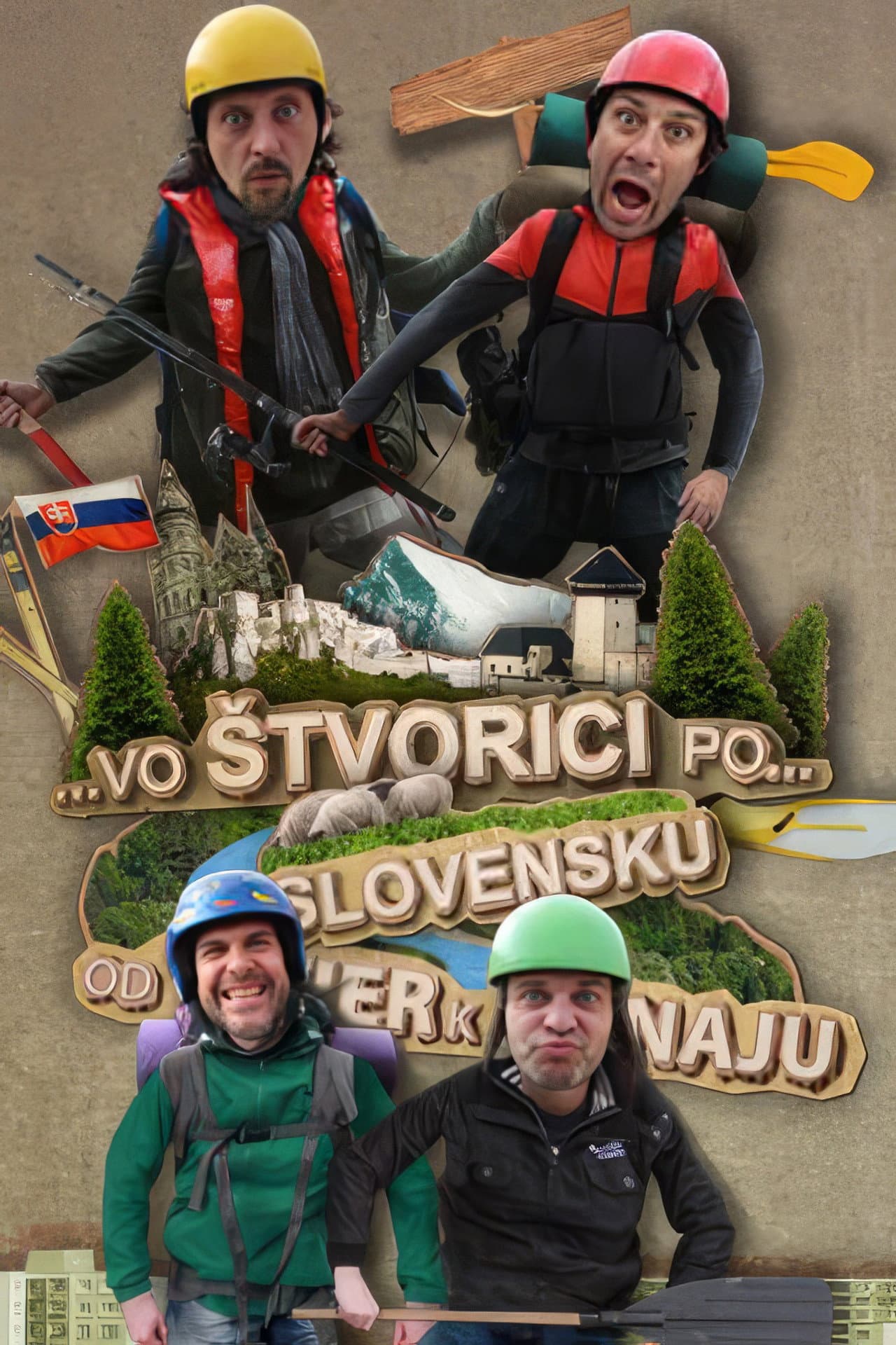 Vo štvorici po Slovensku od Tatier k Dunaju preview 1