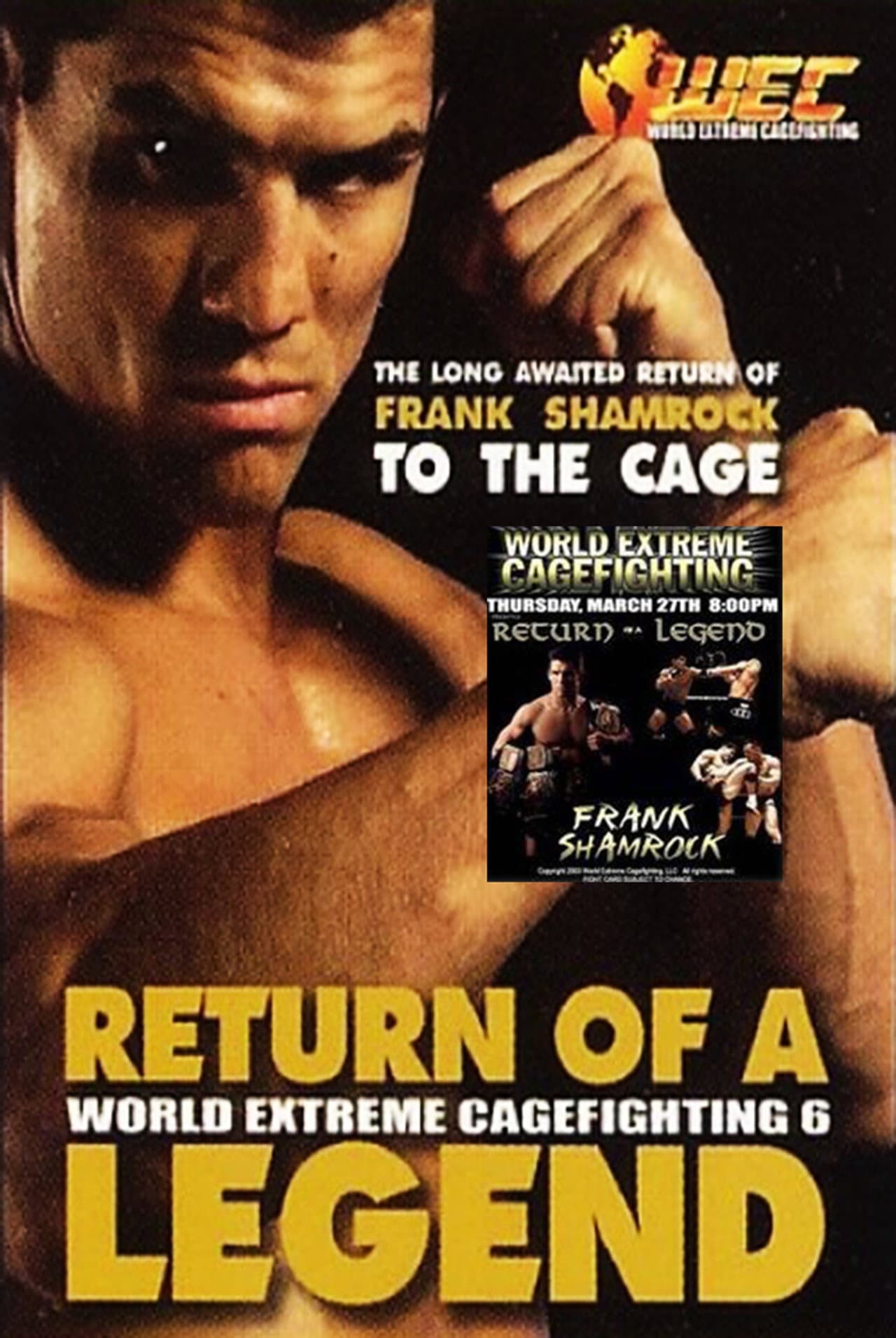 WEC 6: Return of a Legend preview 1