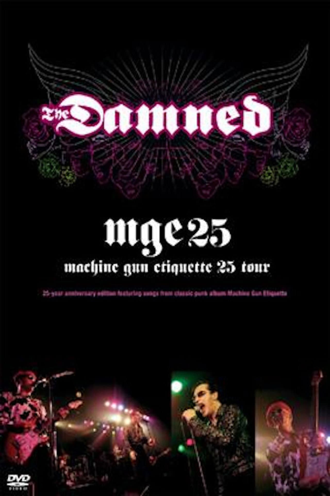 The Damned - Machine Gun Etiquette - 25th Tour preview 1