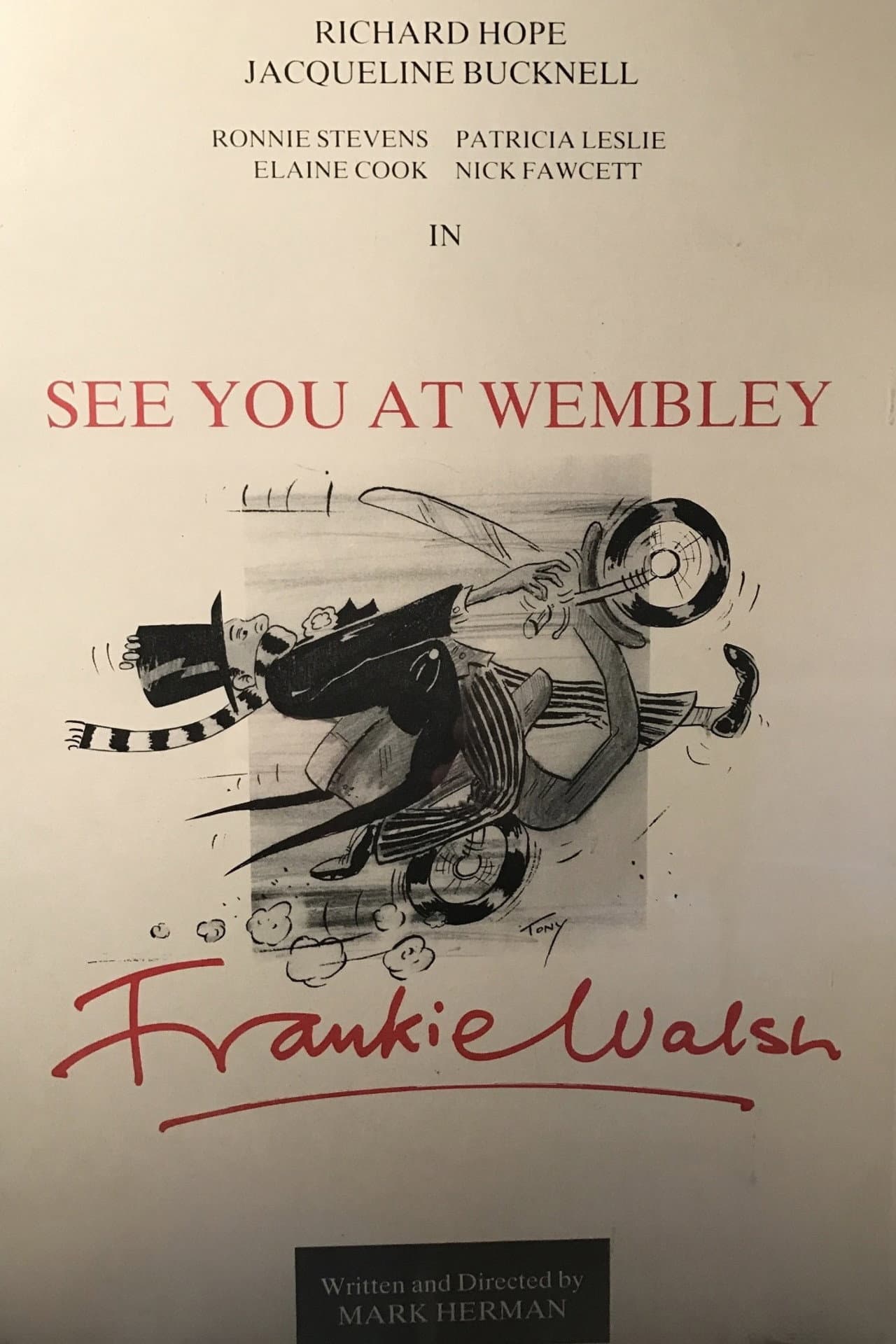 See You at Wembley, Frankie Walsh preview 1