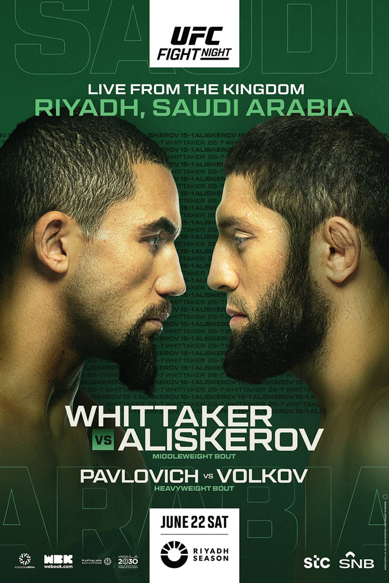 UFC on ABC 6: Whittaker vs. Aliskerov preview 2