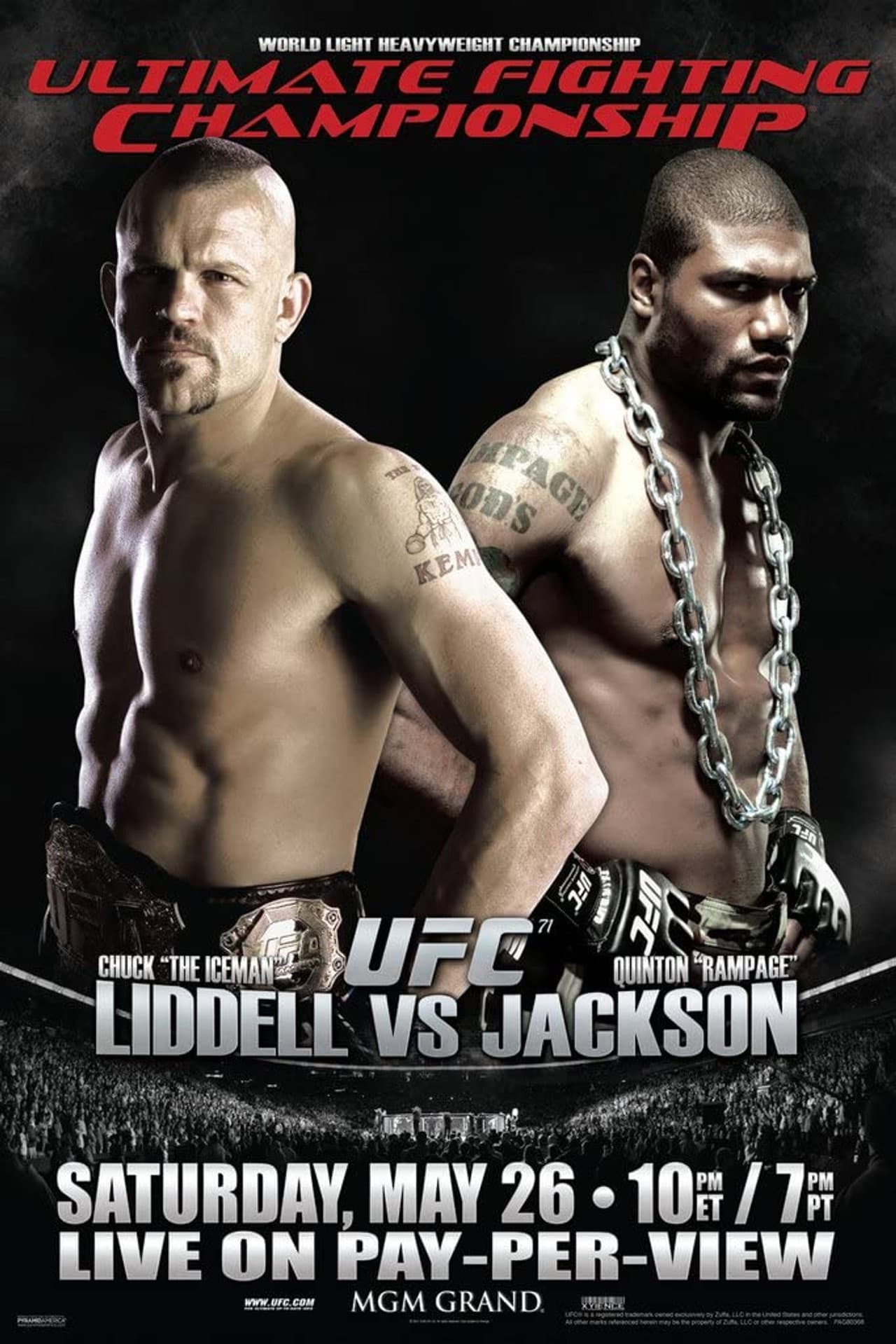 UFC 71: Liddell vs. Jackson preview 1