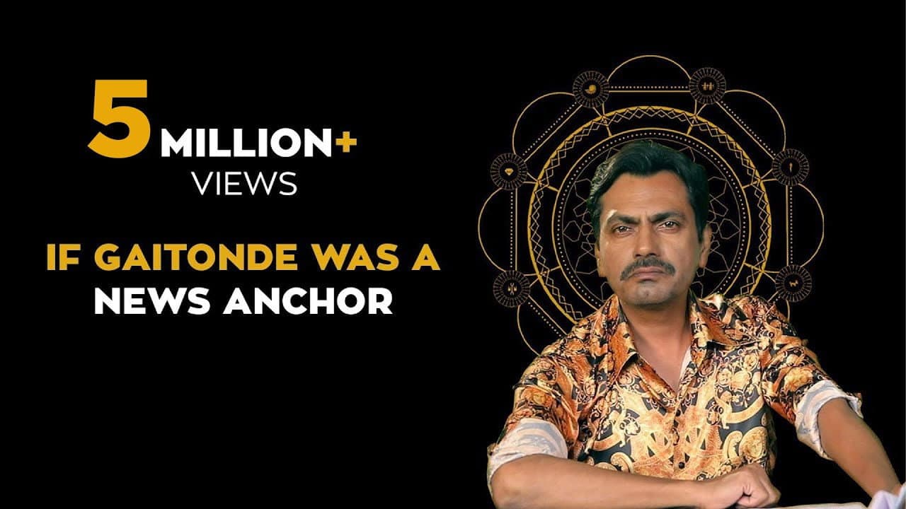 If Ganesh Gaitonde Was A News Anchor ft. Nawazuddin Siddiqui | Sacred Games