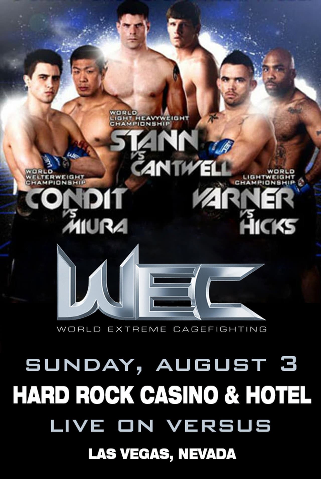 WEC 35: Condit vs. Miura preview 1