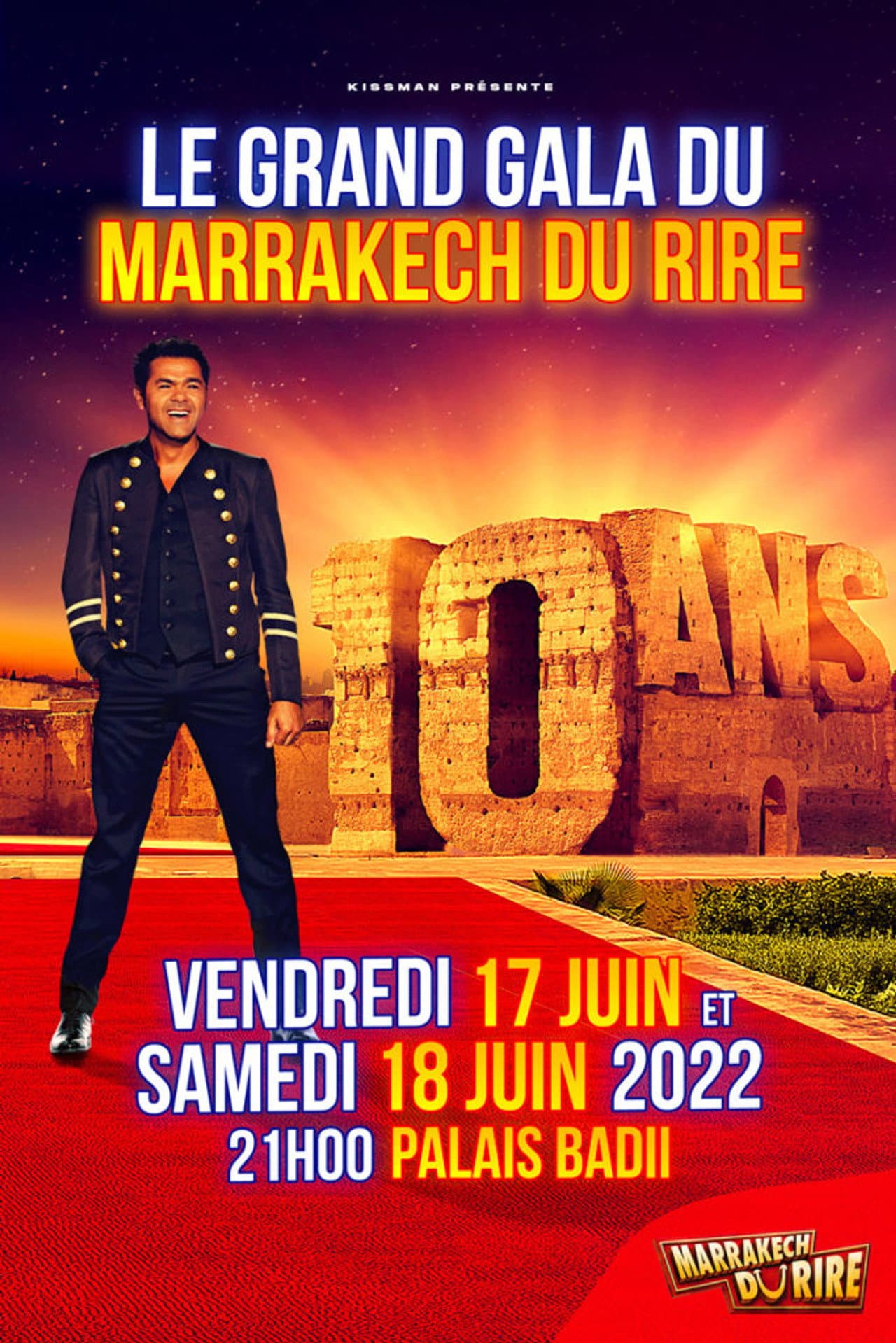 Jamel et ses amis au Marrakech du rire 2022 : 10 ans preview 2