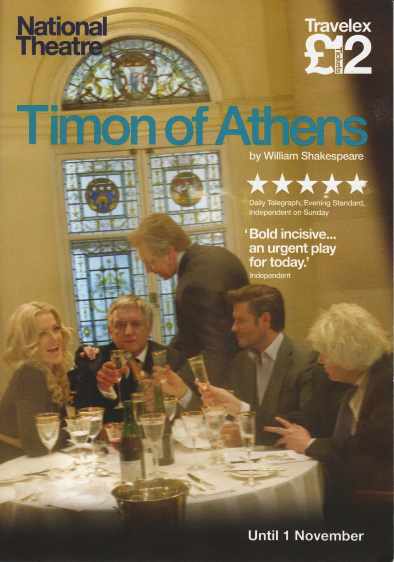 National Theatre Live: Timon of Athens preview 1