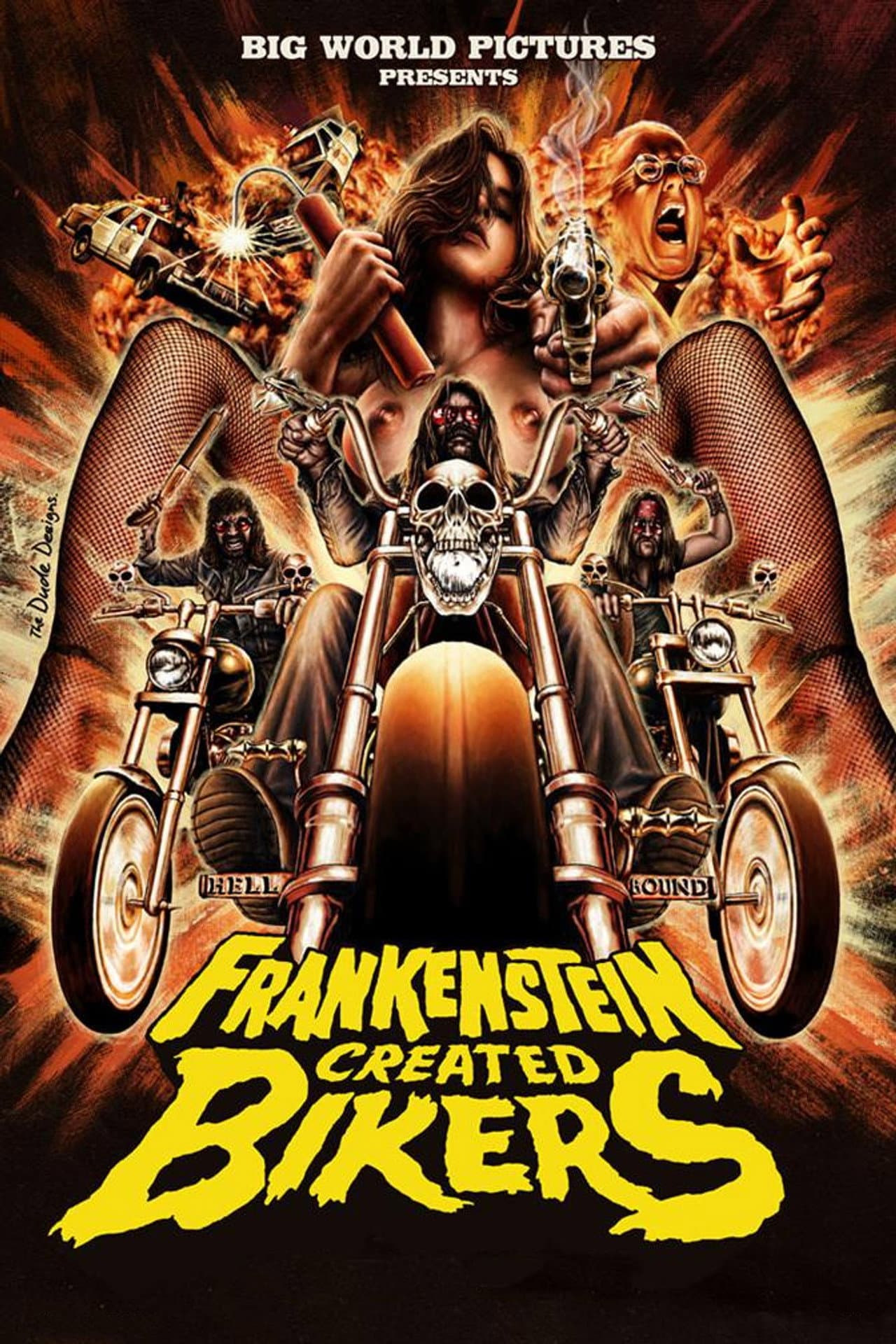 Frankenstein Created Bikers preview 2