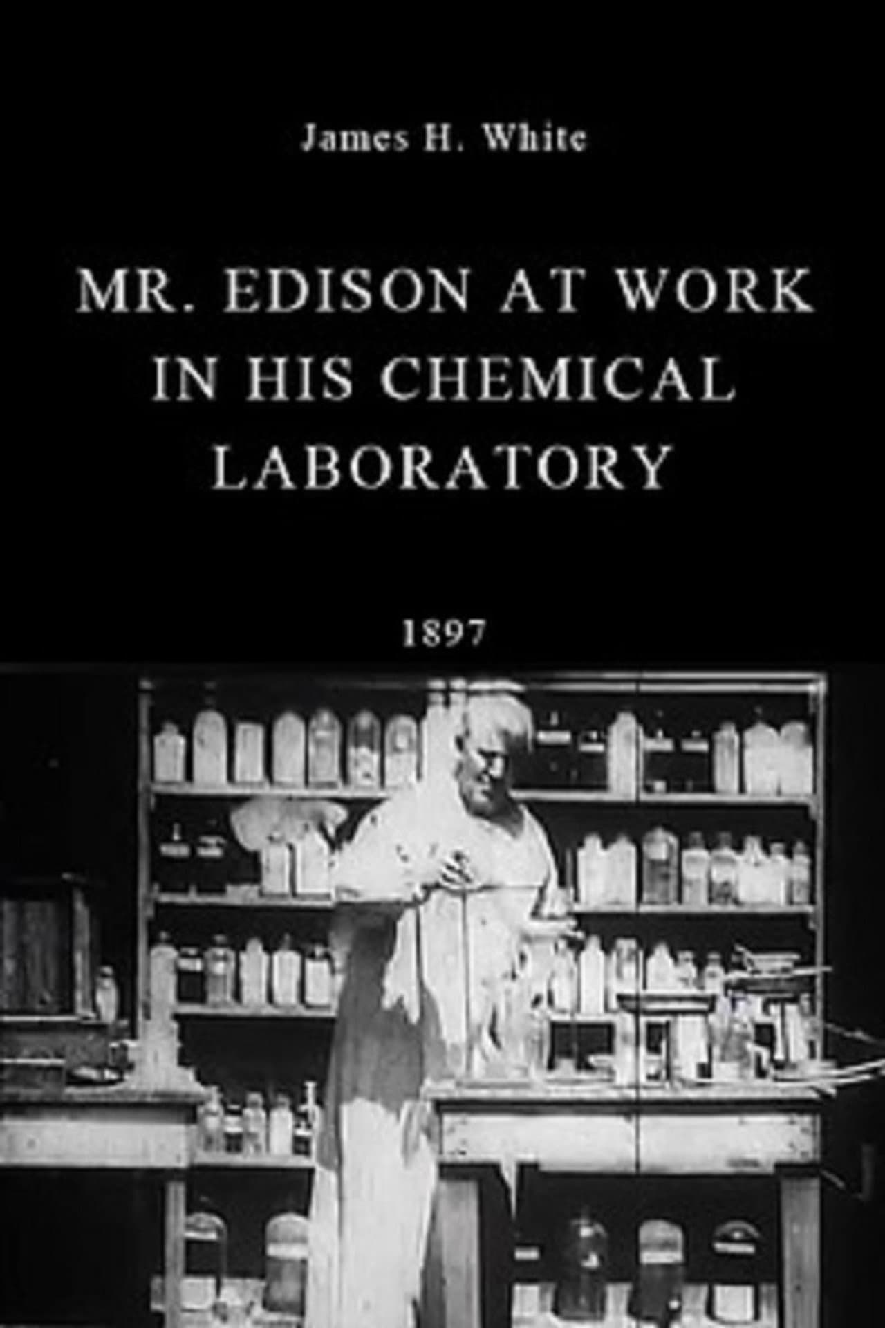 Mr. Edison at Work in His Chemical Laboratory preview 2