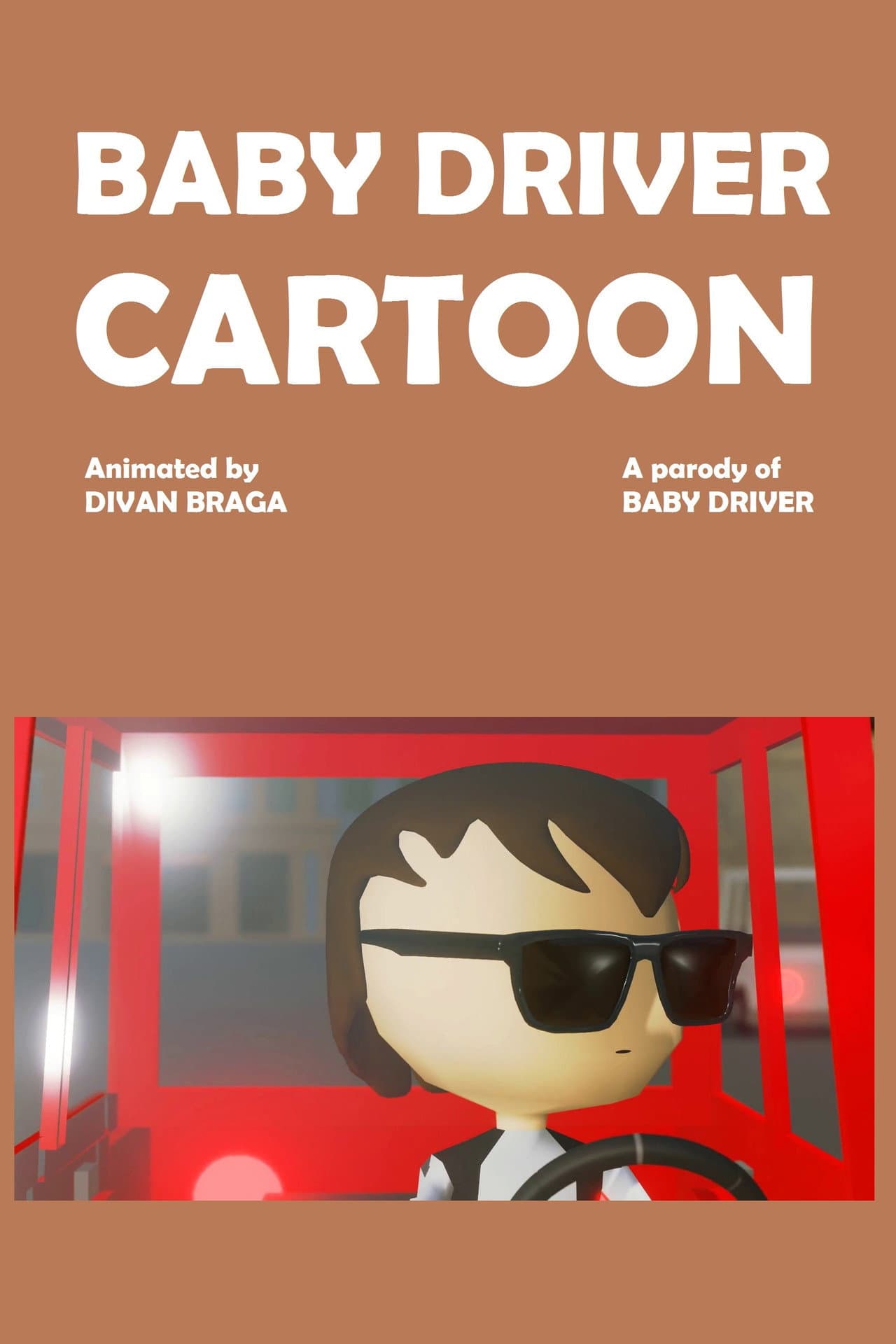 Baby Driver Cartoon - Bellbottoms preview 2
