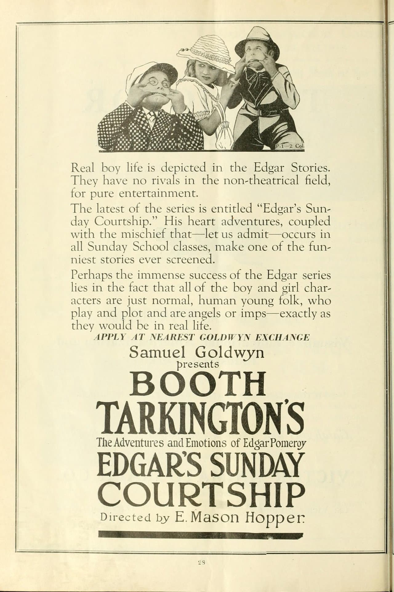 Edgar's Sunday Courtship preview 1