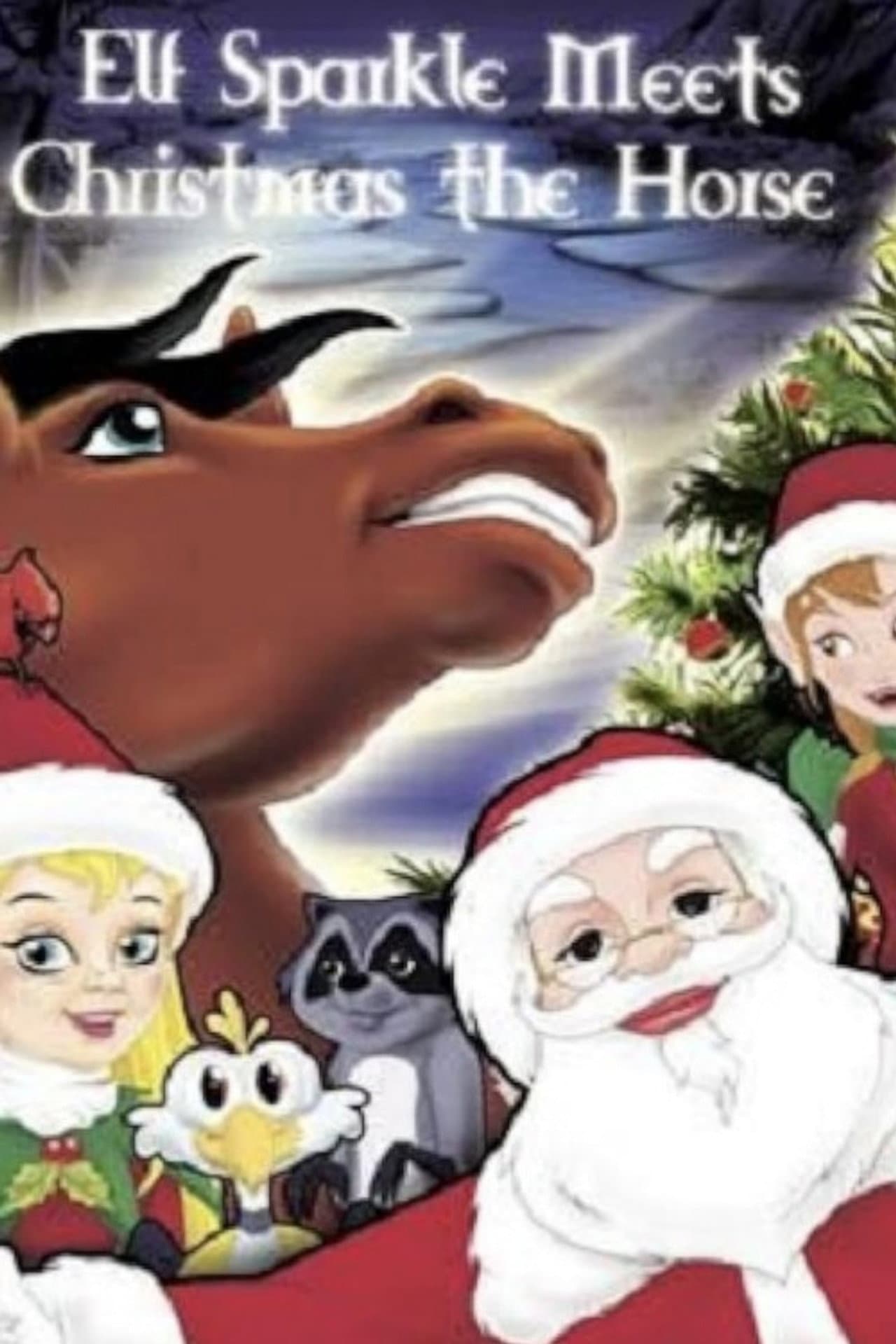 Elf Sparkle Meets Christmas the Horse preview 1