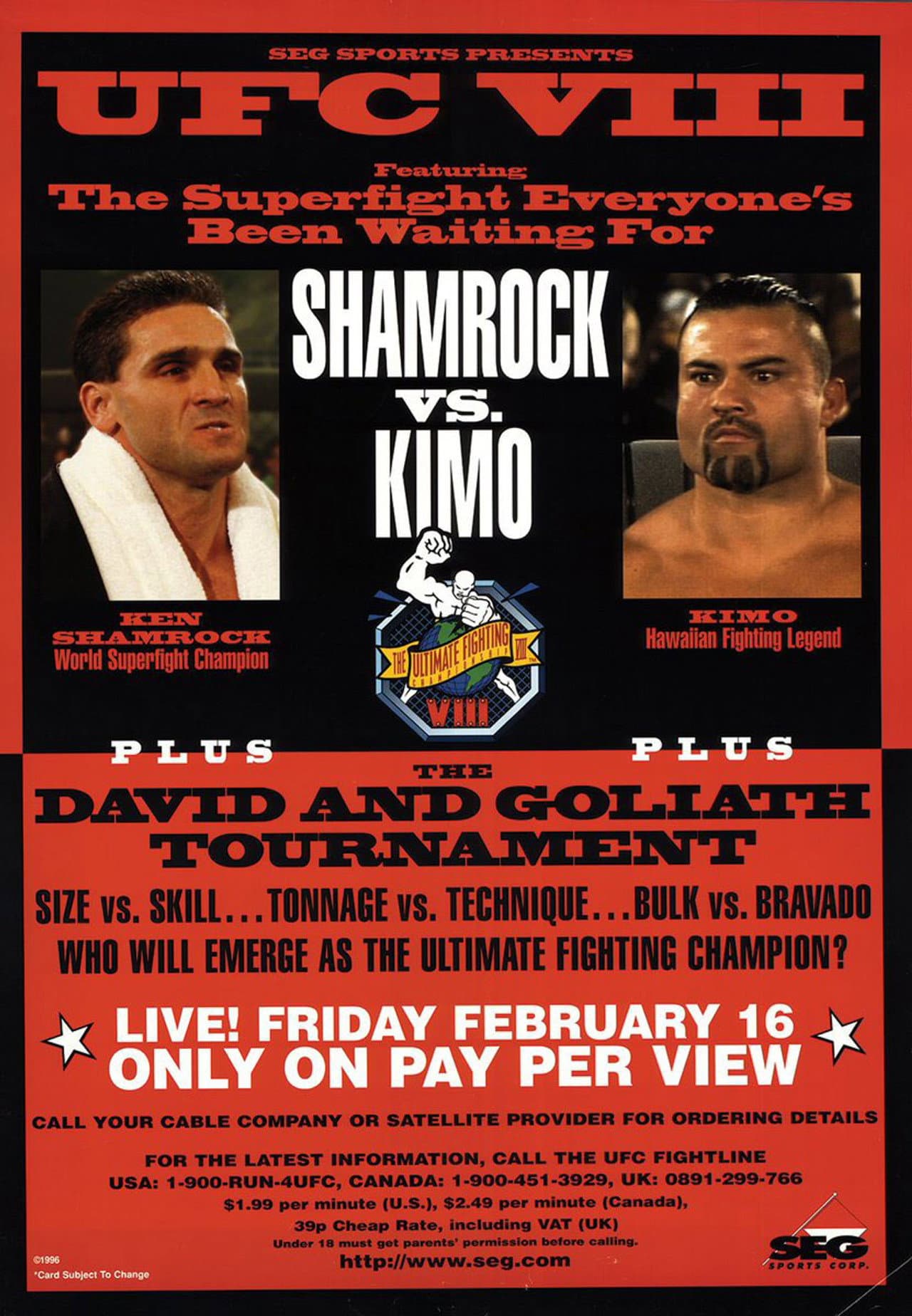 UFC 8: David vs. Goliath preview 2
