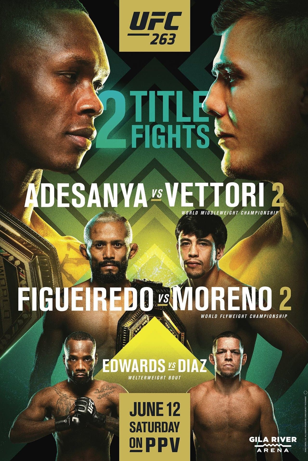 UFC 263: Adesanya vs. Vettori 2 preview 2
