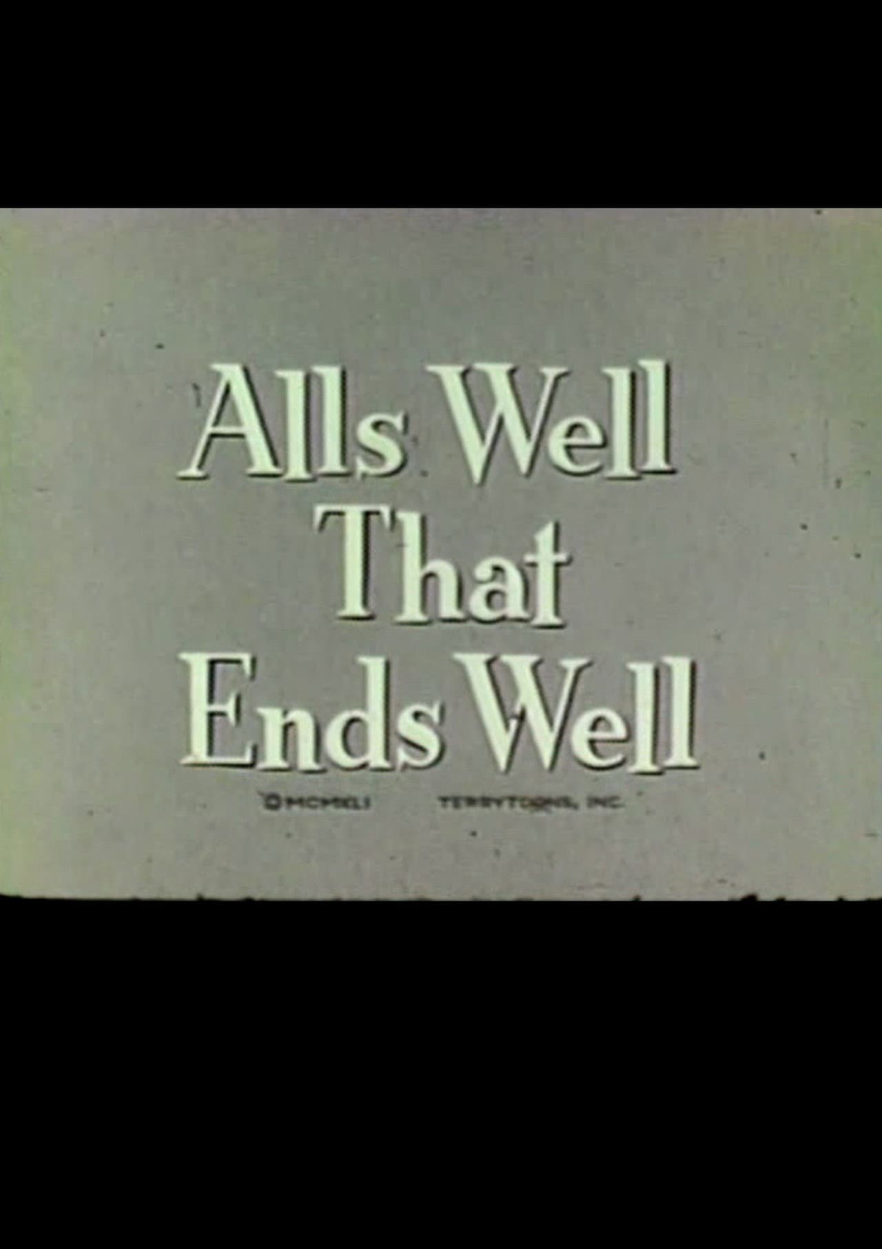 All's Well That Ends Well preview 1