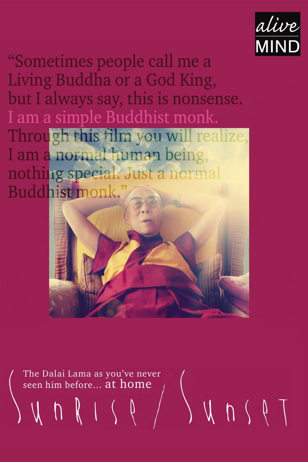 Sunrise/Sunset. Dalai Lama XIV preview 1