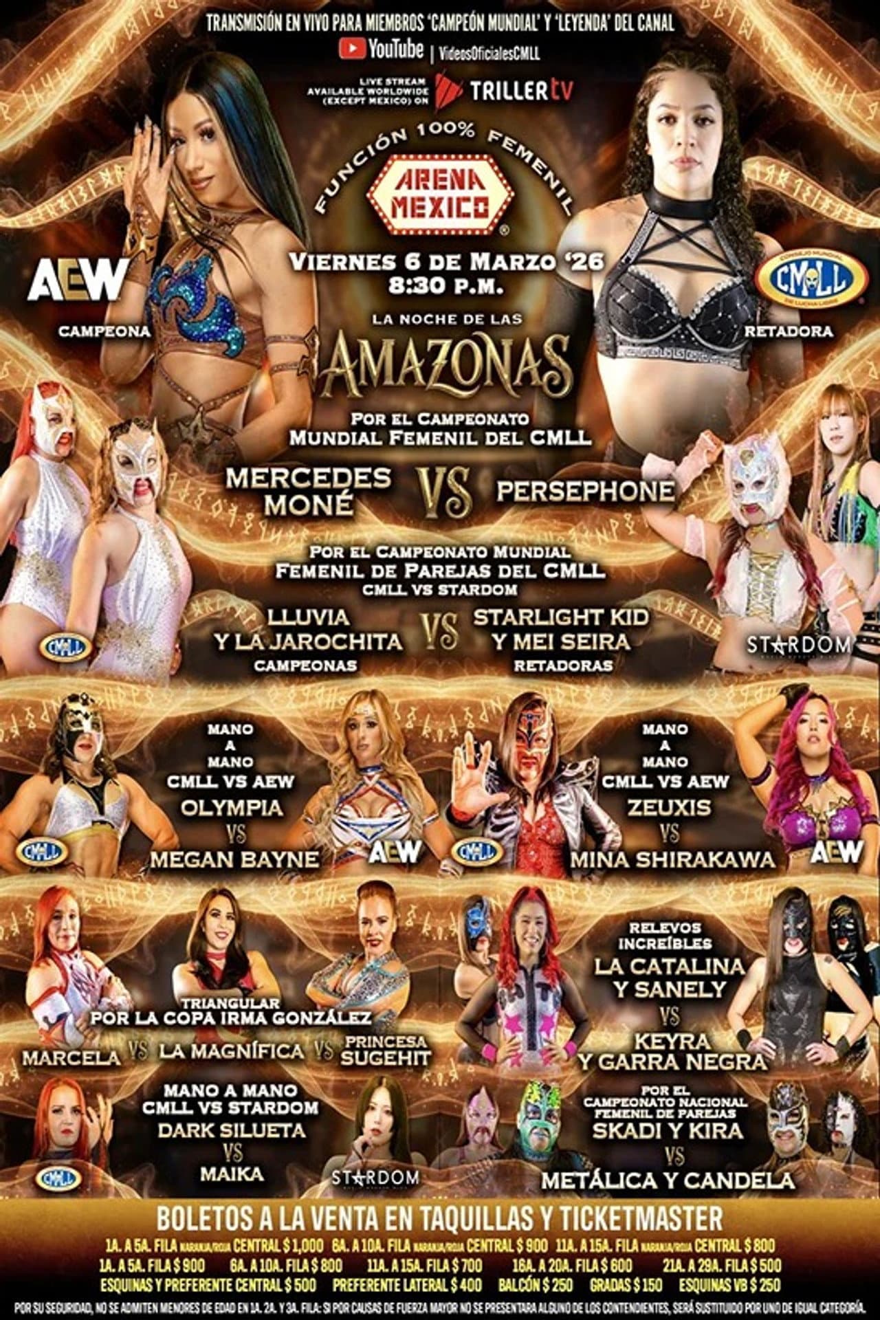 CMLL: The Night of The Amazonas 2026 preview 2