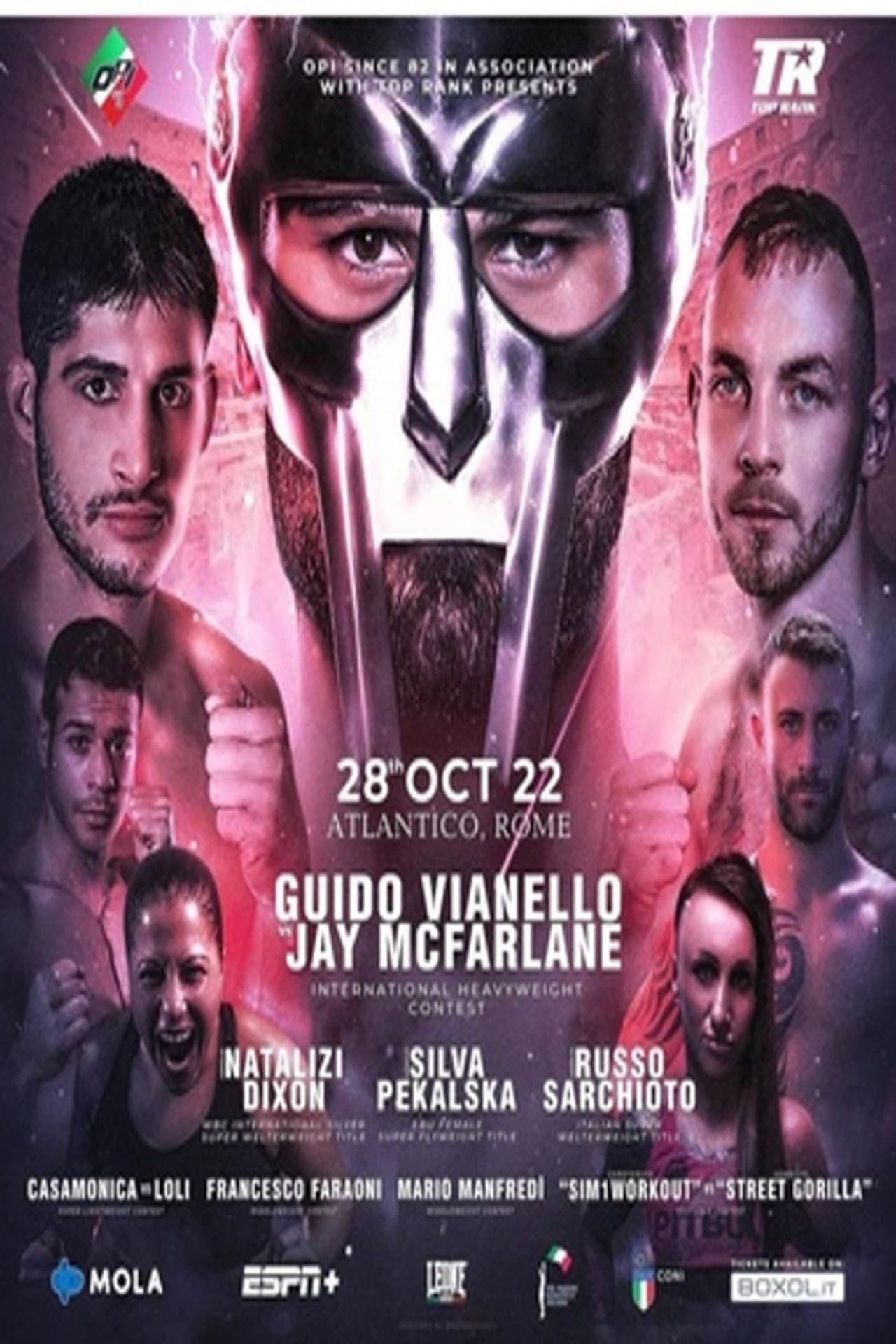 Guido Vianello vs. Jay McFarlane preview 1