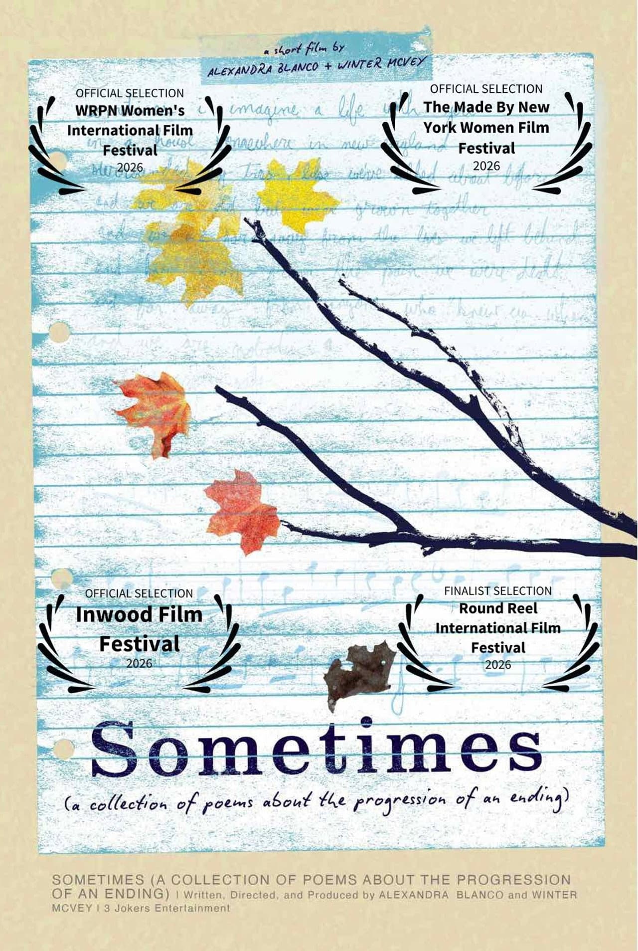 Sometimes: A Collection of Poems About the Progression of an Ending preview 1