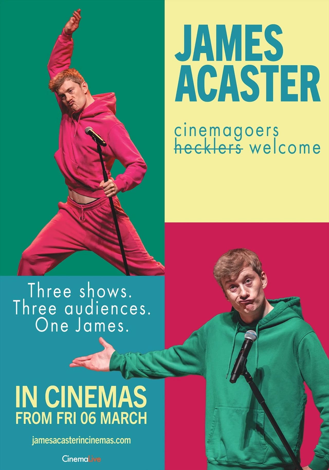 James Acaster: Cinemagoers Welcome preview 1