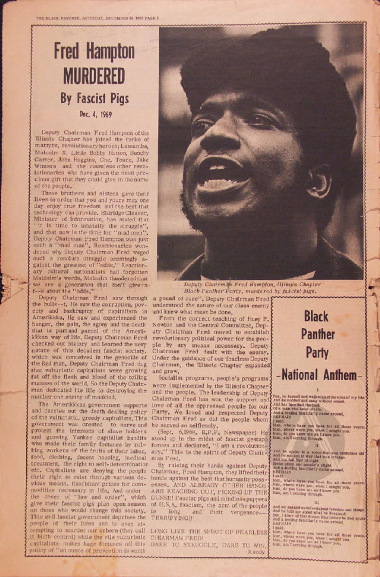Death of a Black Panther: Fred Hampton preview 2