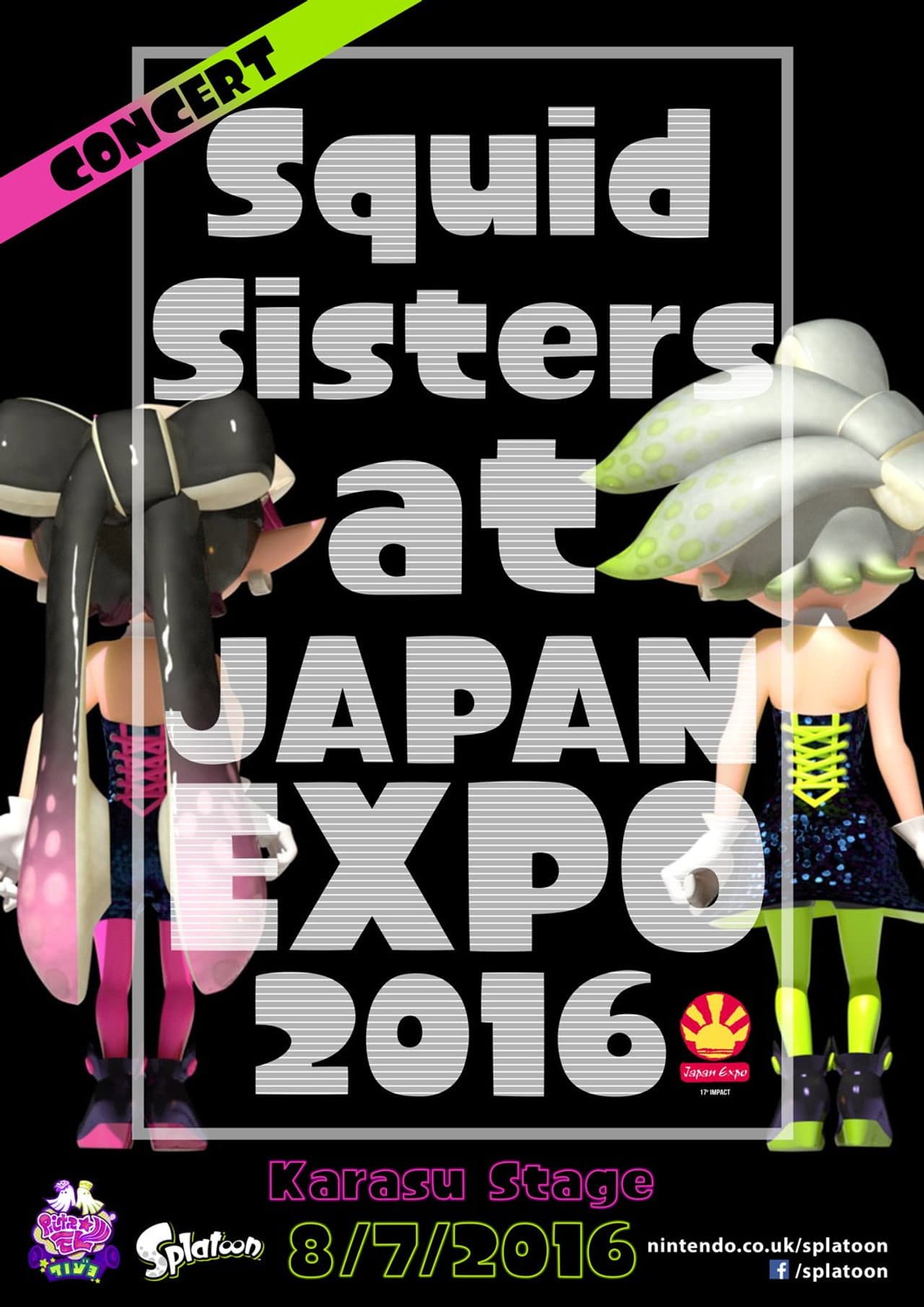 Splatoon - Squid Sisters Concert at Japan Expo 2016 preview 2