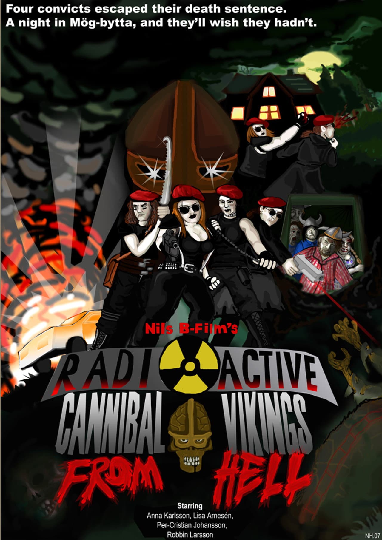 Radioactive Cannibal Vikings from Hell preview 1