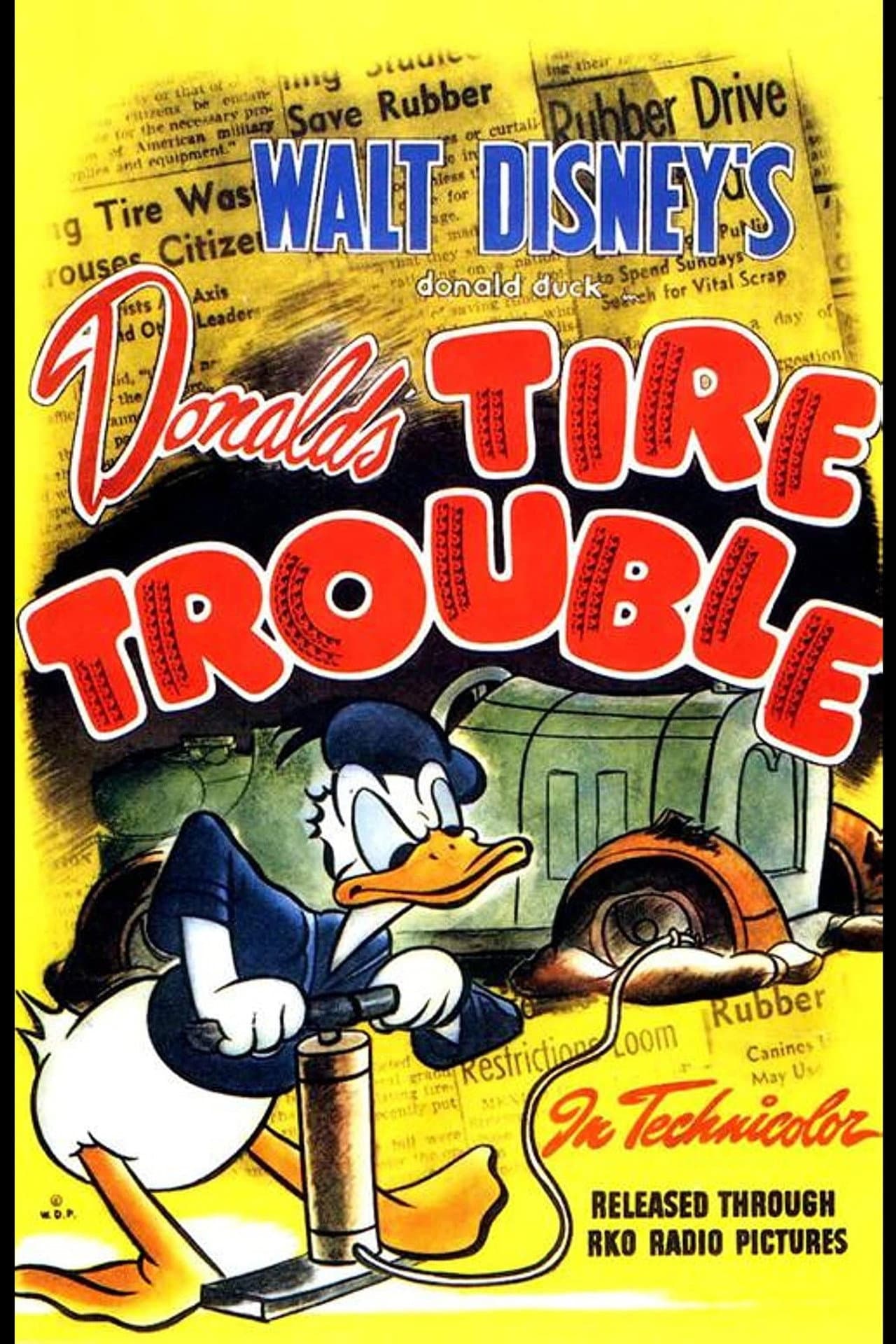 Donald's Tire Trouble preview 2
