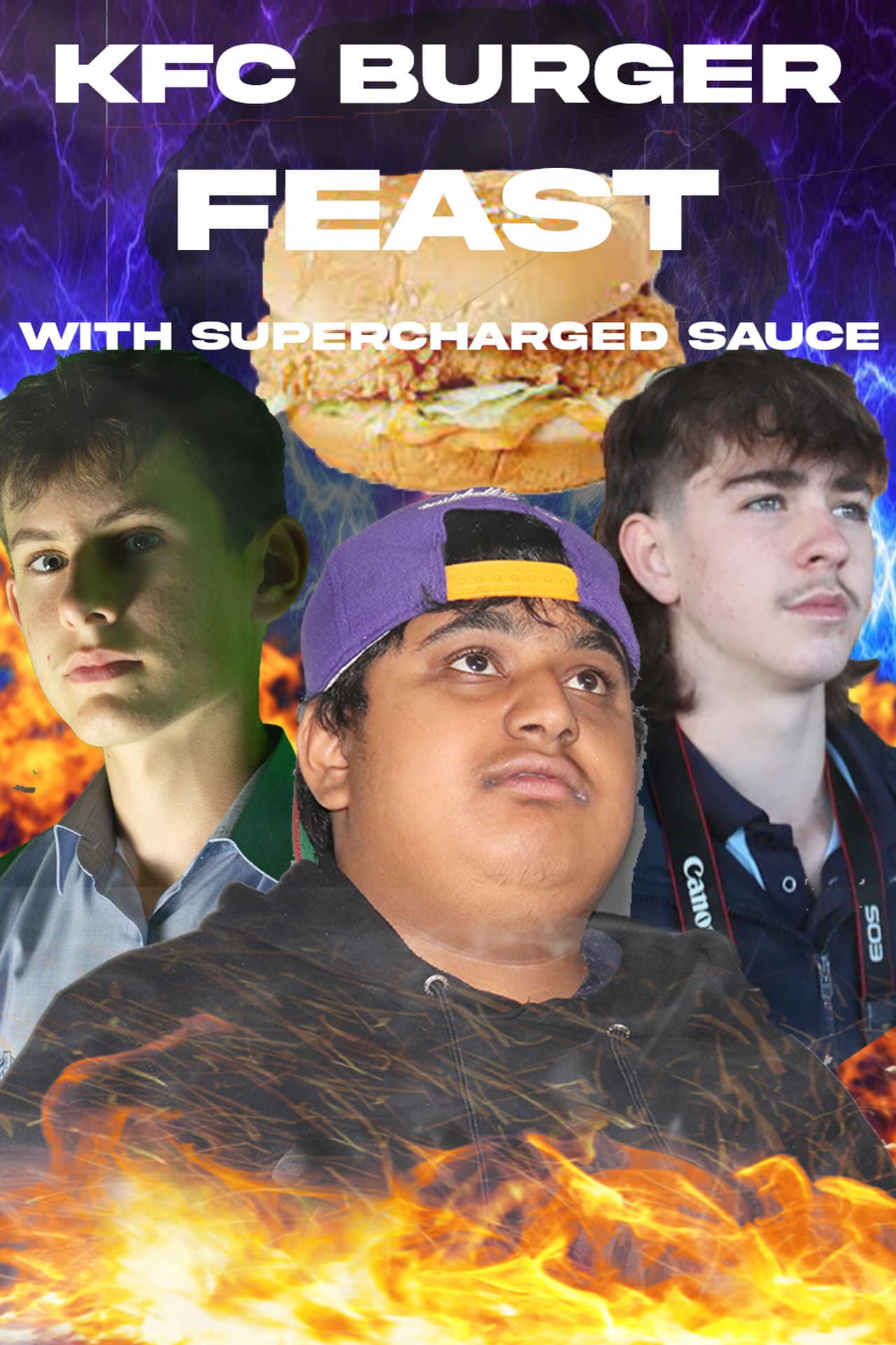 KFC Burger Feast with Supercharged Sauce preview 1