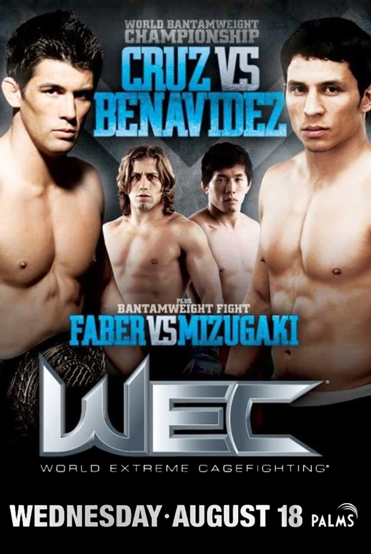 WEC 50: Cruz vs. Benavidez 2 preview 1