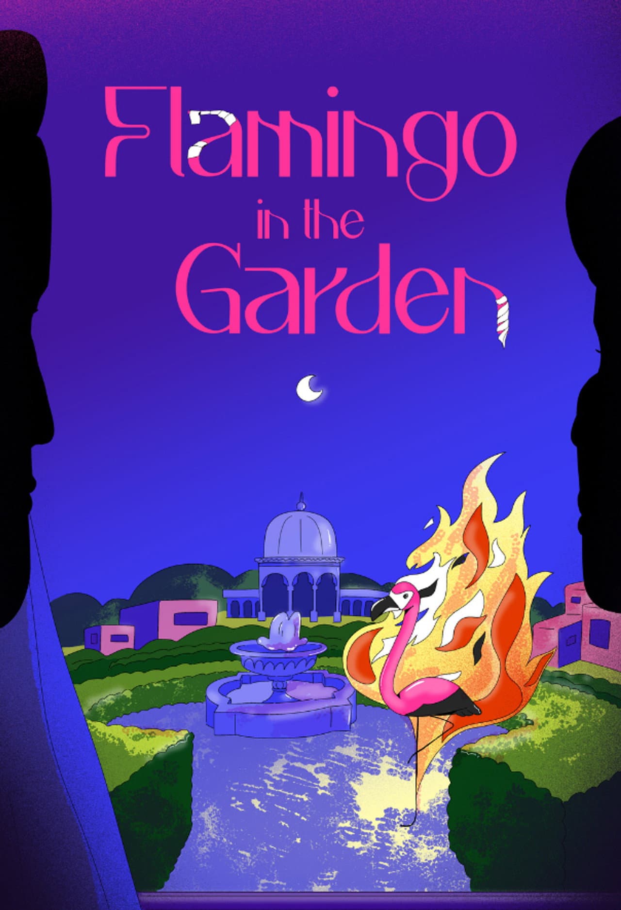Flamingo in the Garden preview 1