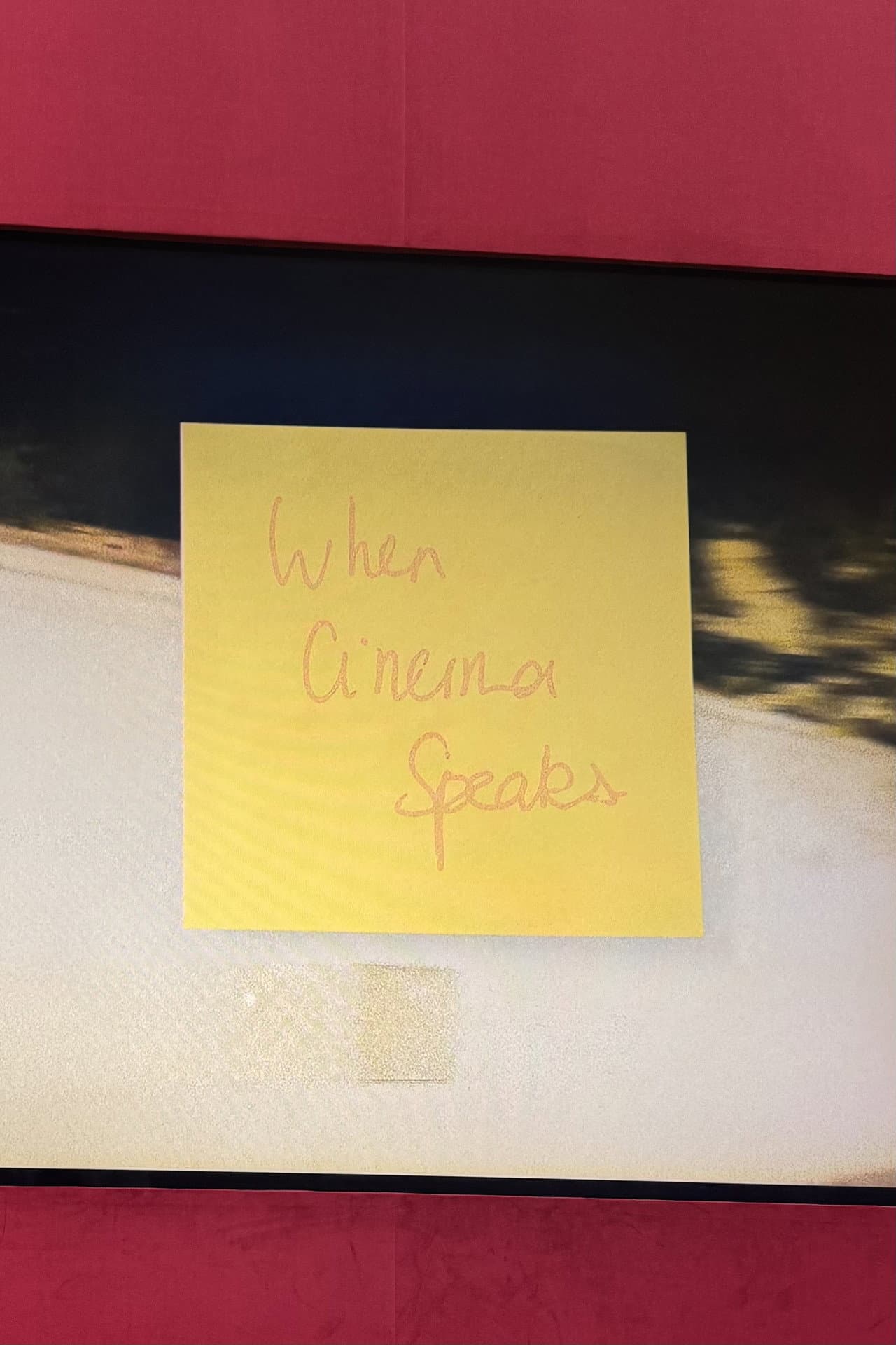 WHEN CINEMA SPEAKS... preview 2