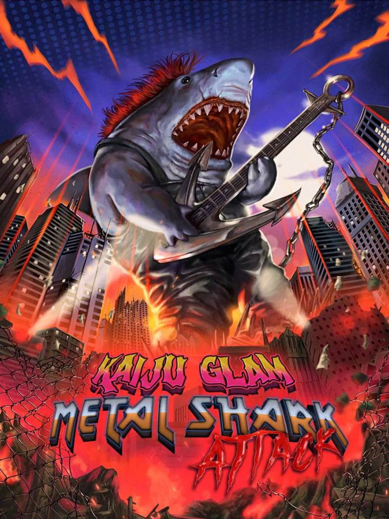 Kaiju Glam Metal Shark Attack preview 2