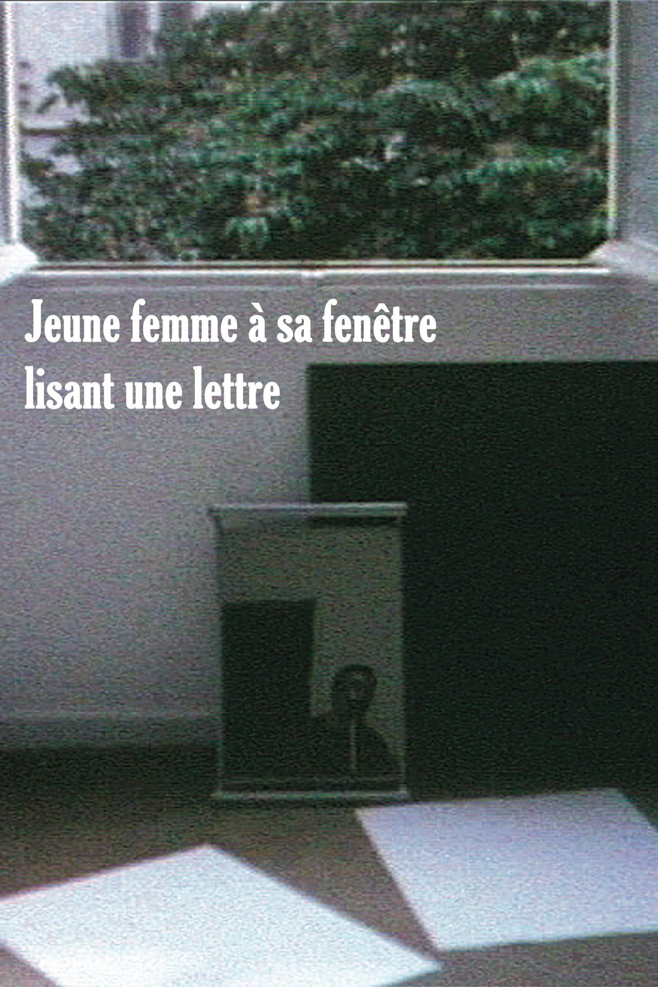 Jeune femme à sa fenêtre lisant une lettre preview 2