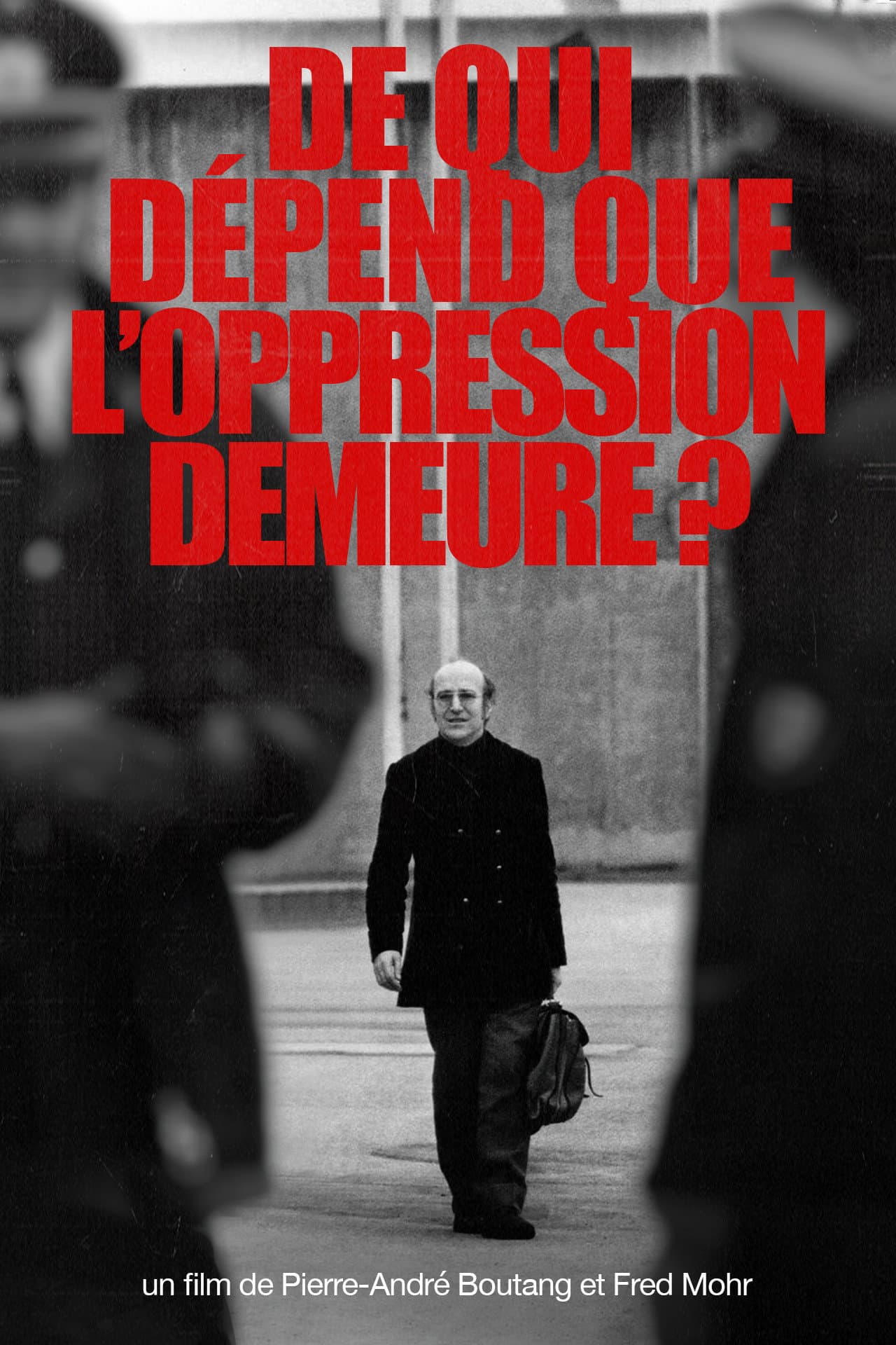 De qui dépend que l’oppression demeure ? preview 2