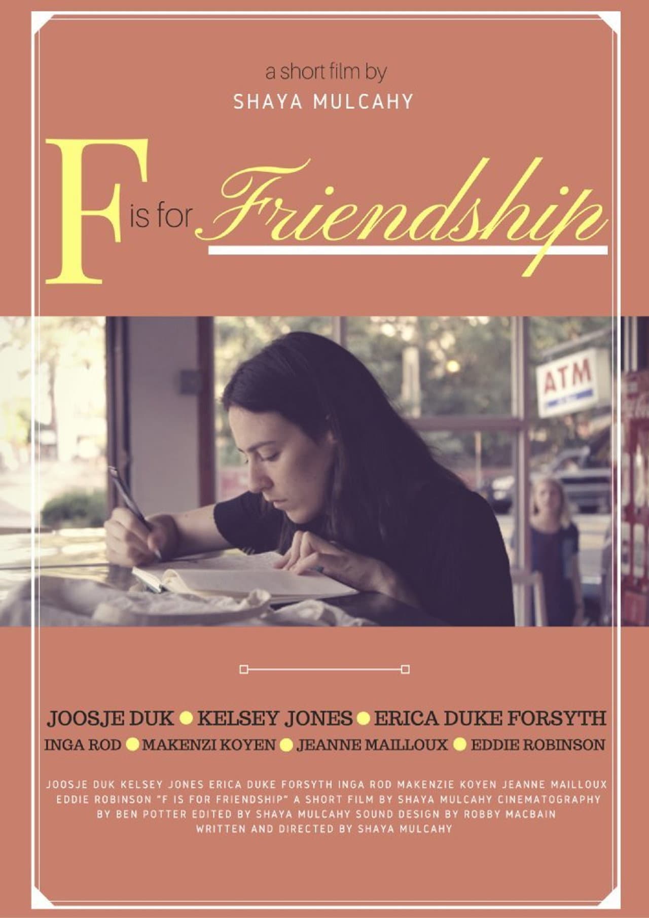 F Is for Friendship preview 1