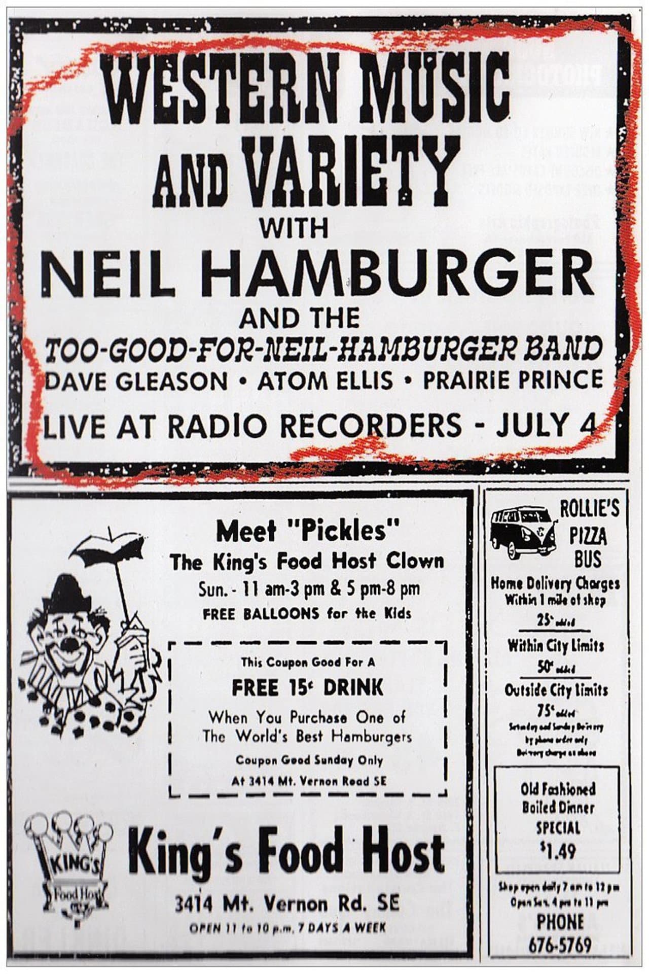 Neil Hamburger: Western Music and Variety preview 1