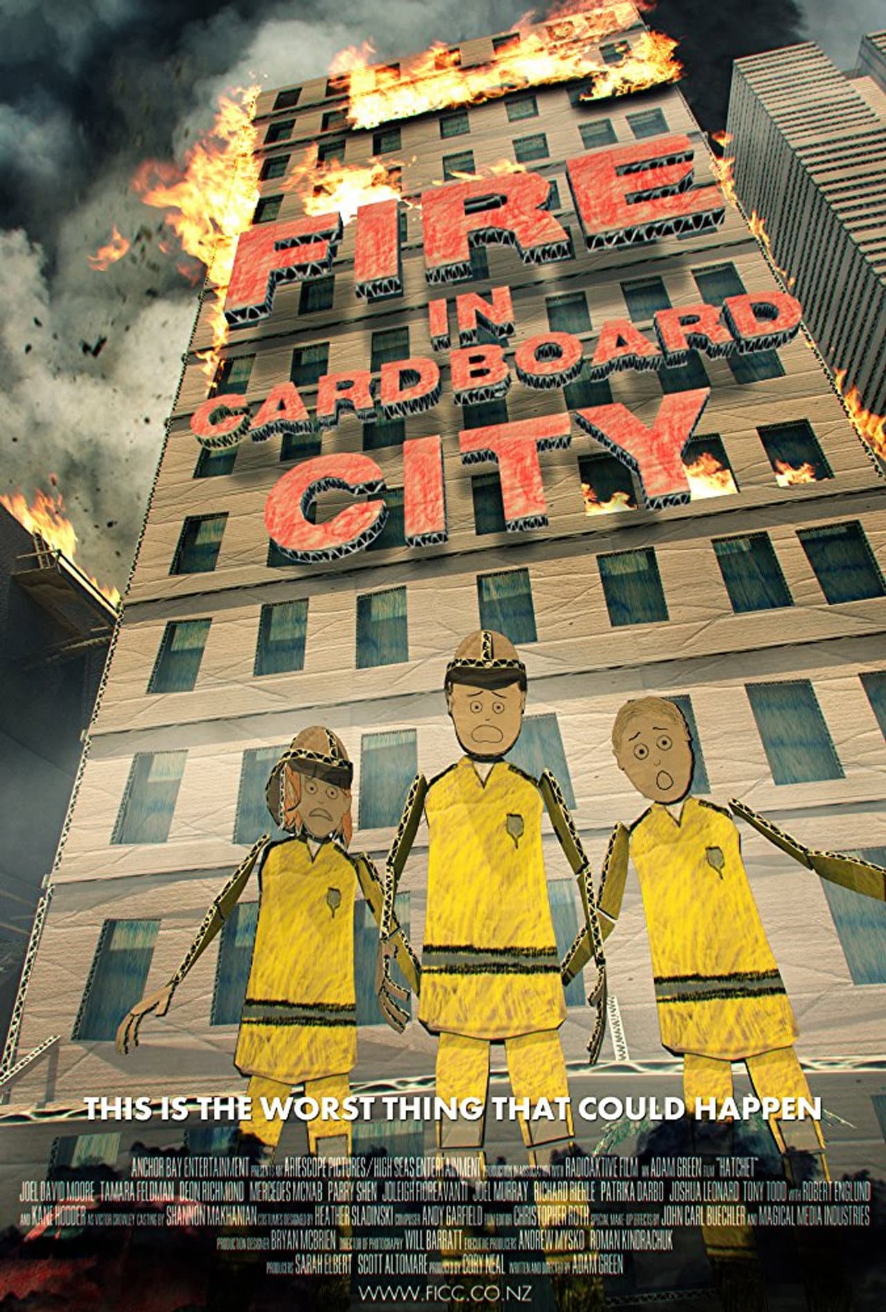 Fire in Cardboard City preview 1